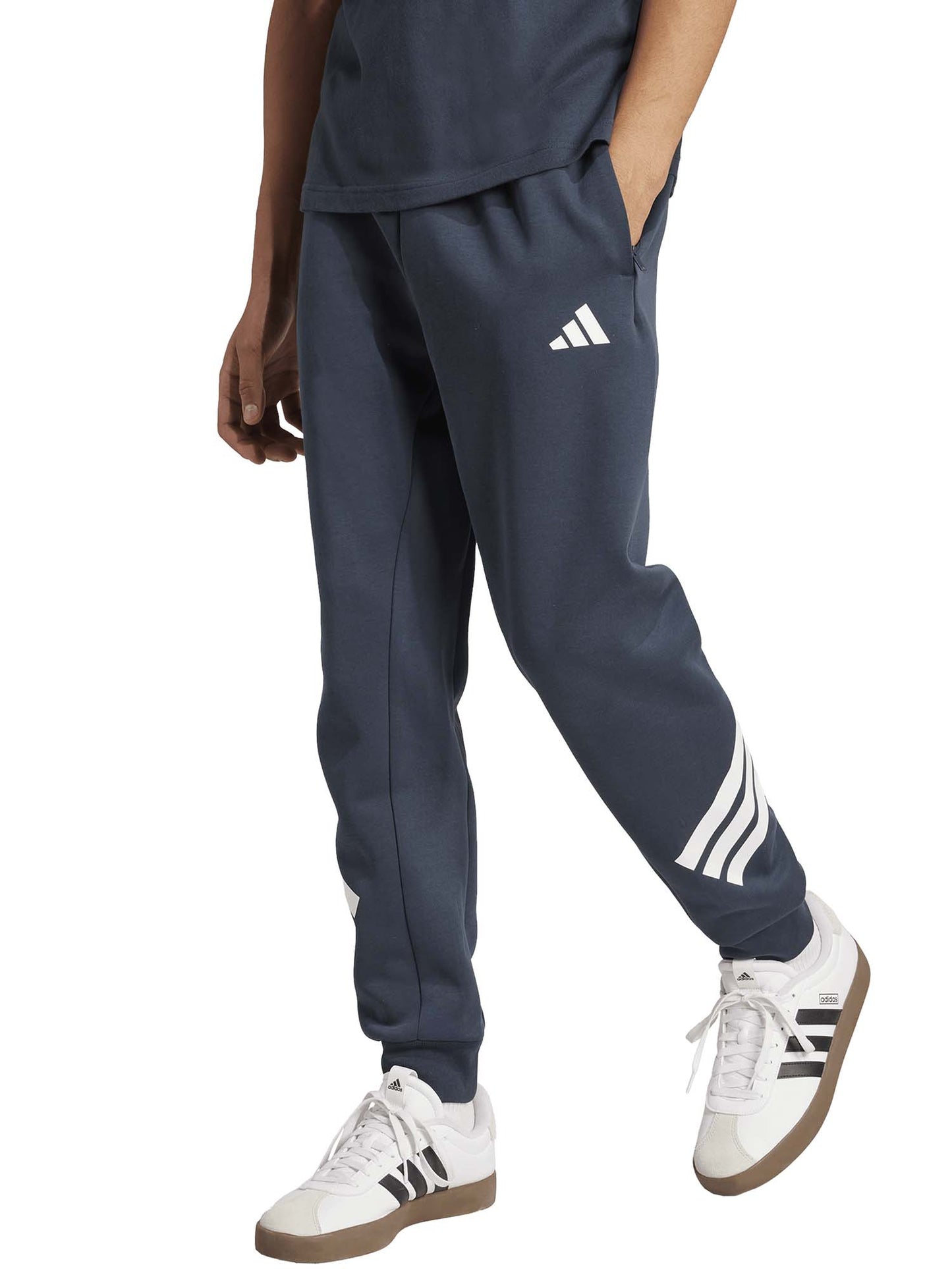 PANTALONE FUTURE ICONS ADIDAS UOMO BLU NOTTE