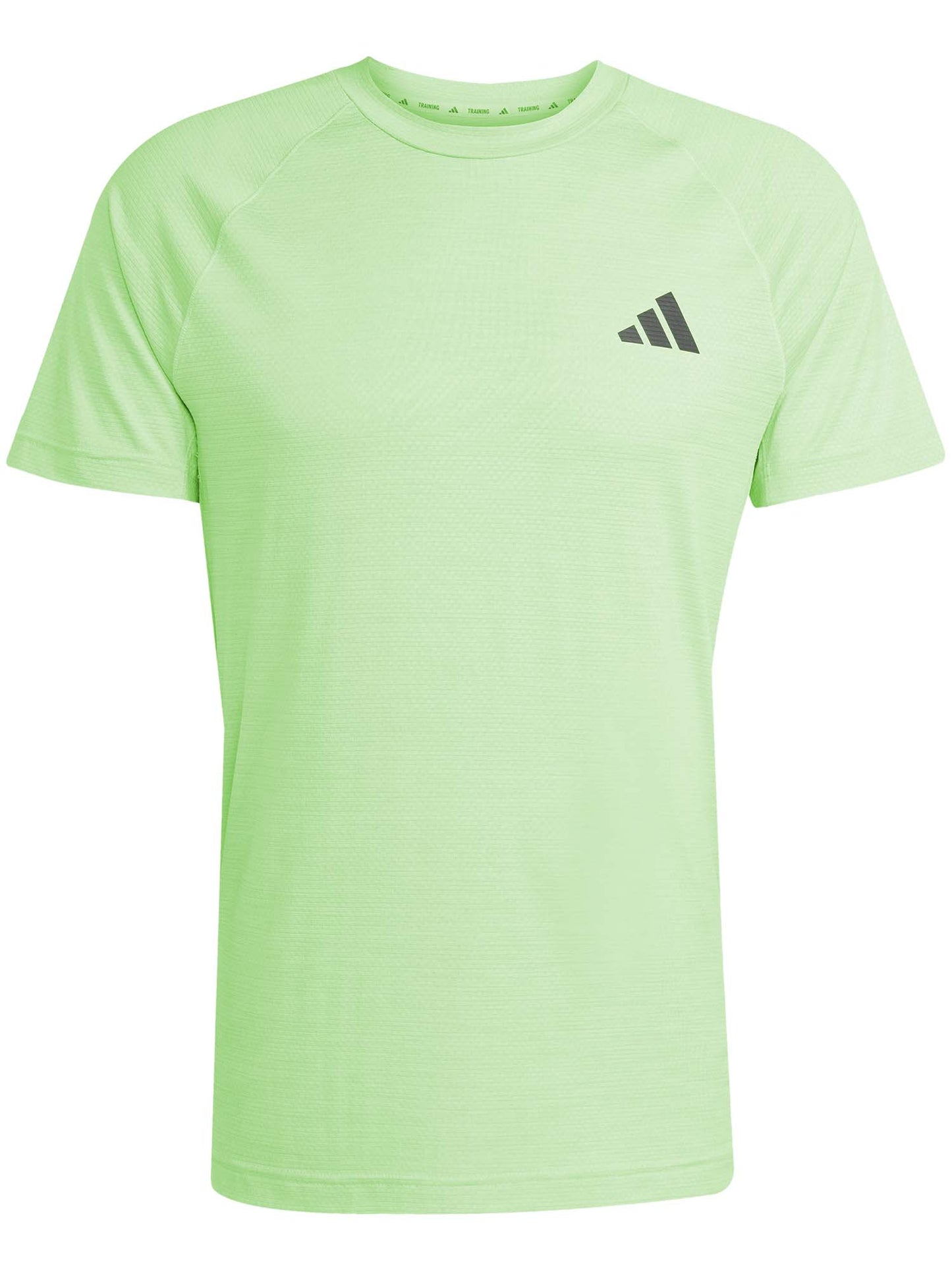 T-SHIRT GIROCOLLO TRAINING ADIDAS DA UOMO LIME