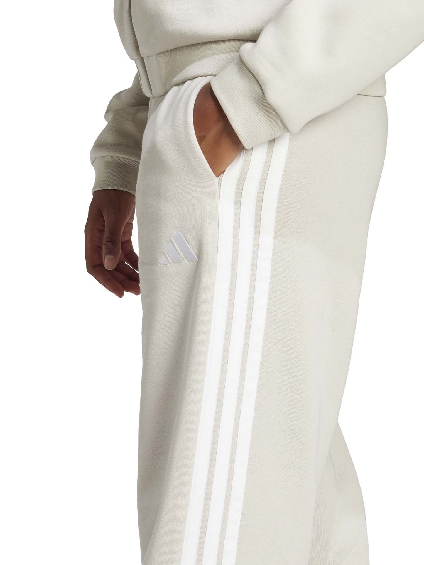 PANTALONE ESSENTIALS 3-STRIPES ADIDAS DA DONNA SABBIA