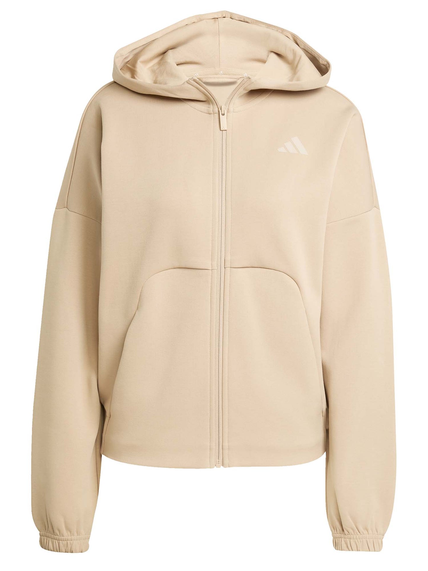 FELPA CON CAPPUCCIO FUTURE ICONS SMALL LOGO ADIDAS DA DONNA NOCCIOLA