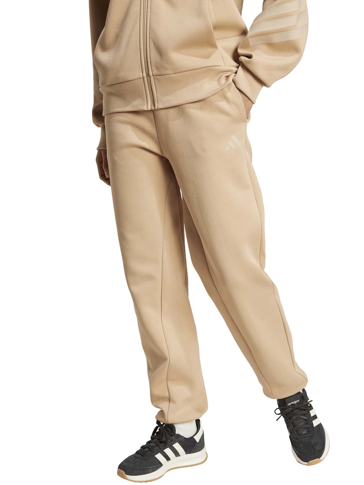 PANTALONI FUTURE ICONS SMALL LOGO ADIDAS DONNA NOCCIOLA