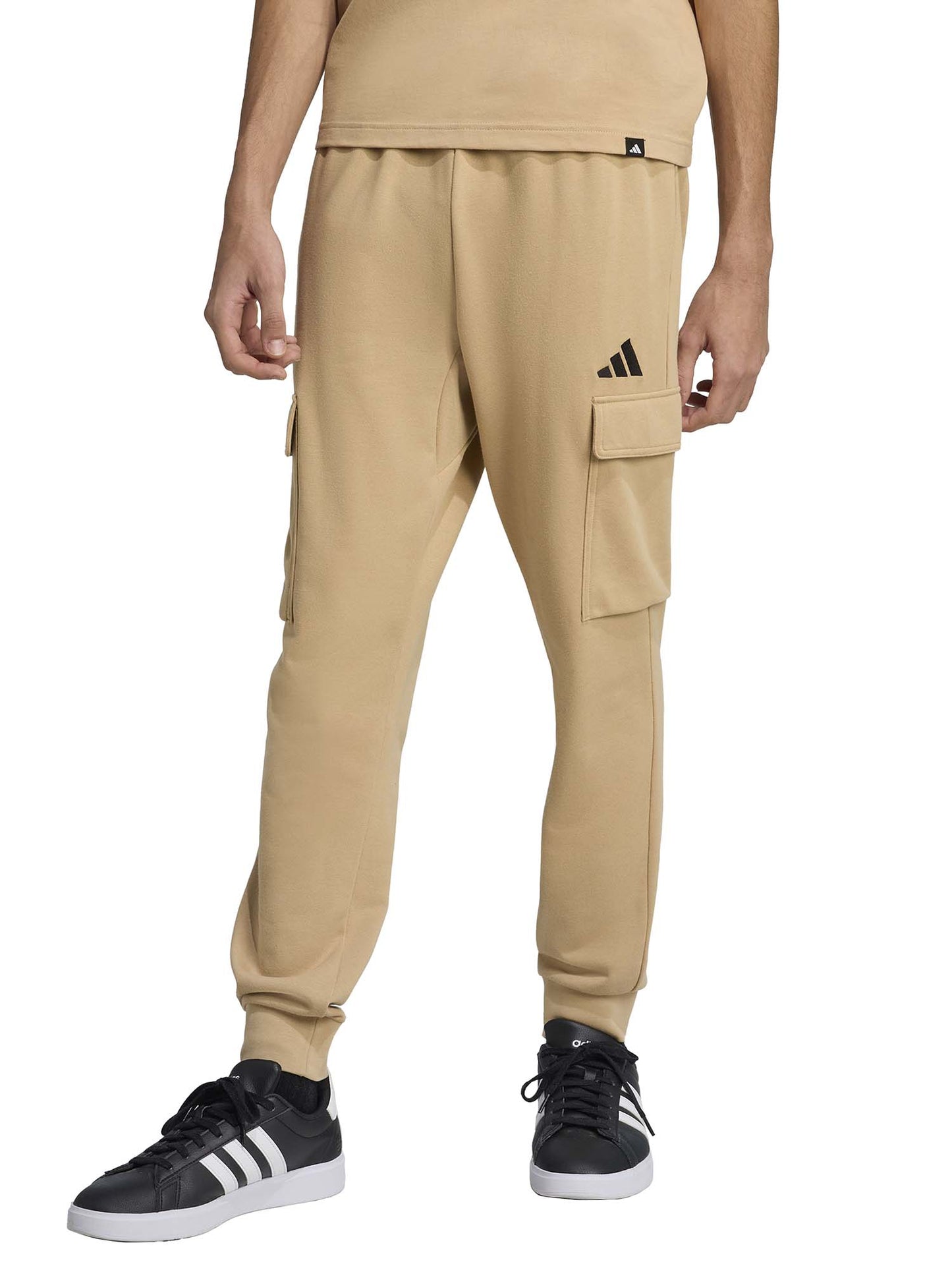 PANTALONE CARGO FEELCOZY ADIDAS DA UOMO NOCCIOLA