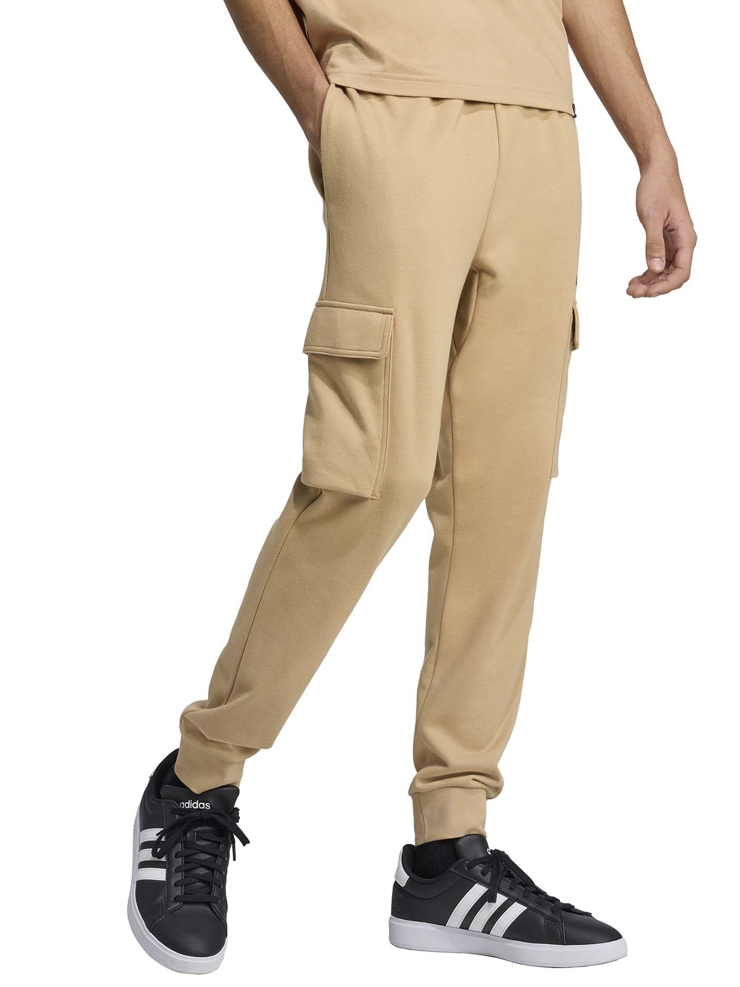 PANTALONE CARGO FEELCOZY ADIDAS DA UOMO NOCCIOLA