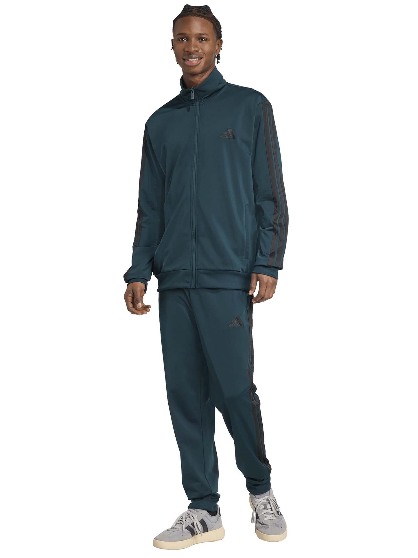 TUTA SPORTIVA BASIC ADIDAS DA UOMO VERDONE