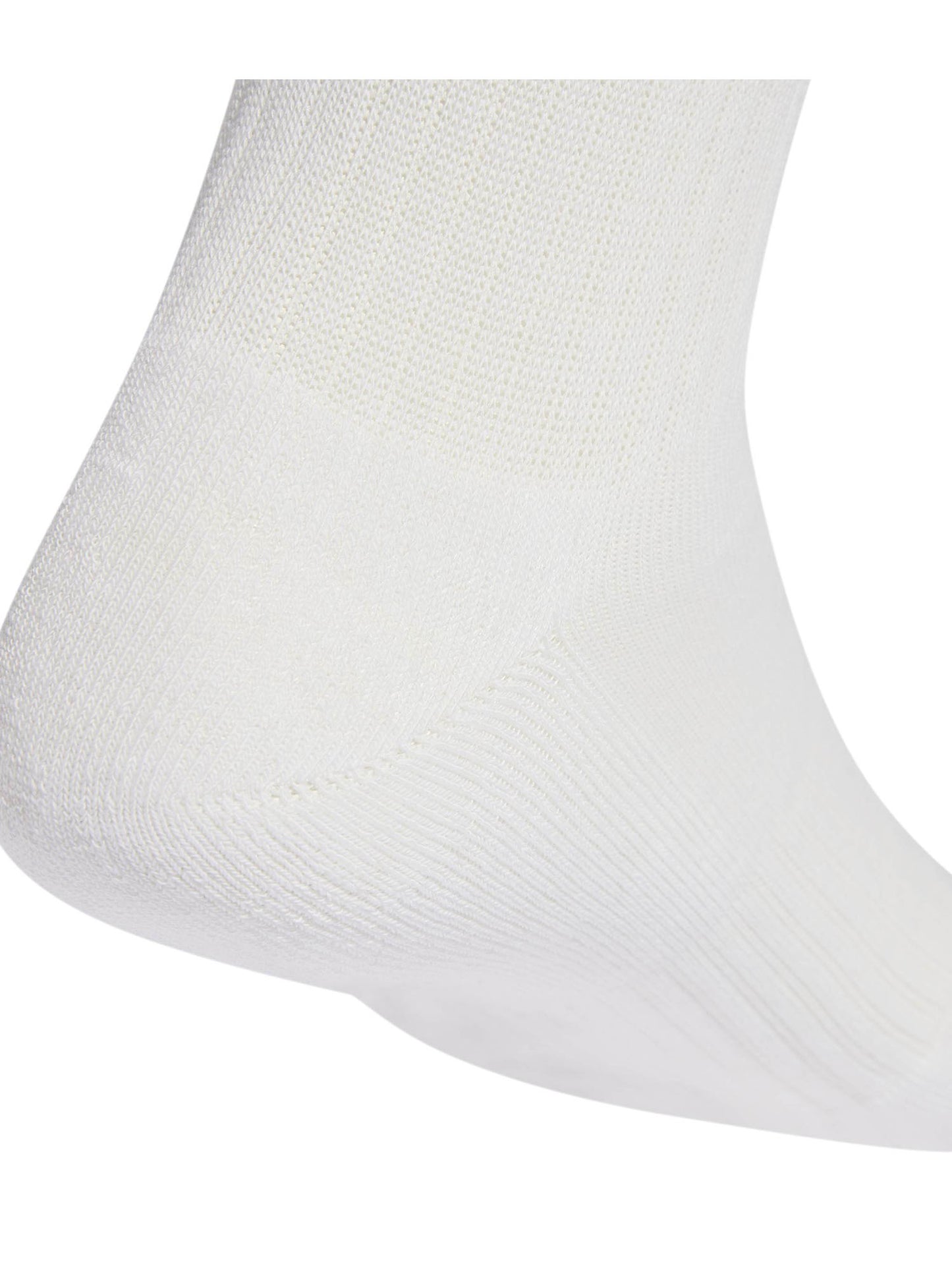 Set di 3 paia di calze alte Adidas Cushioned 3-Stripes bianche da uomo