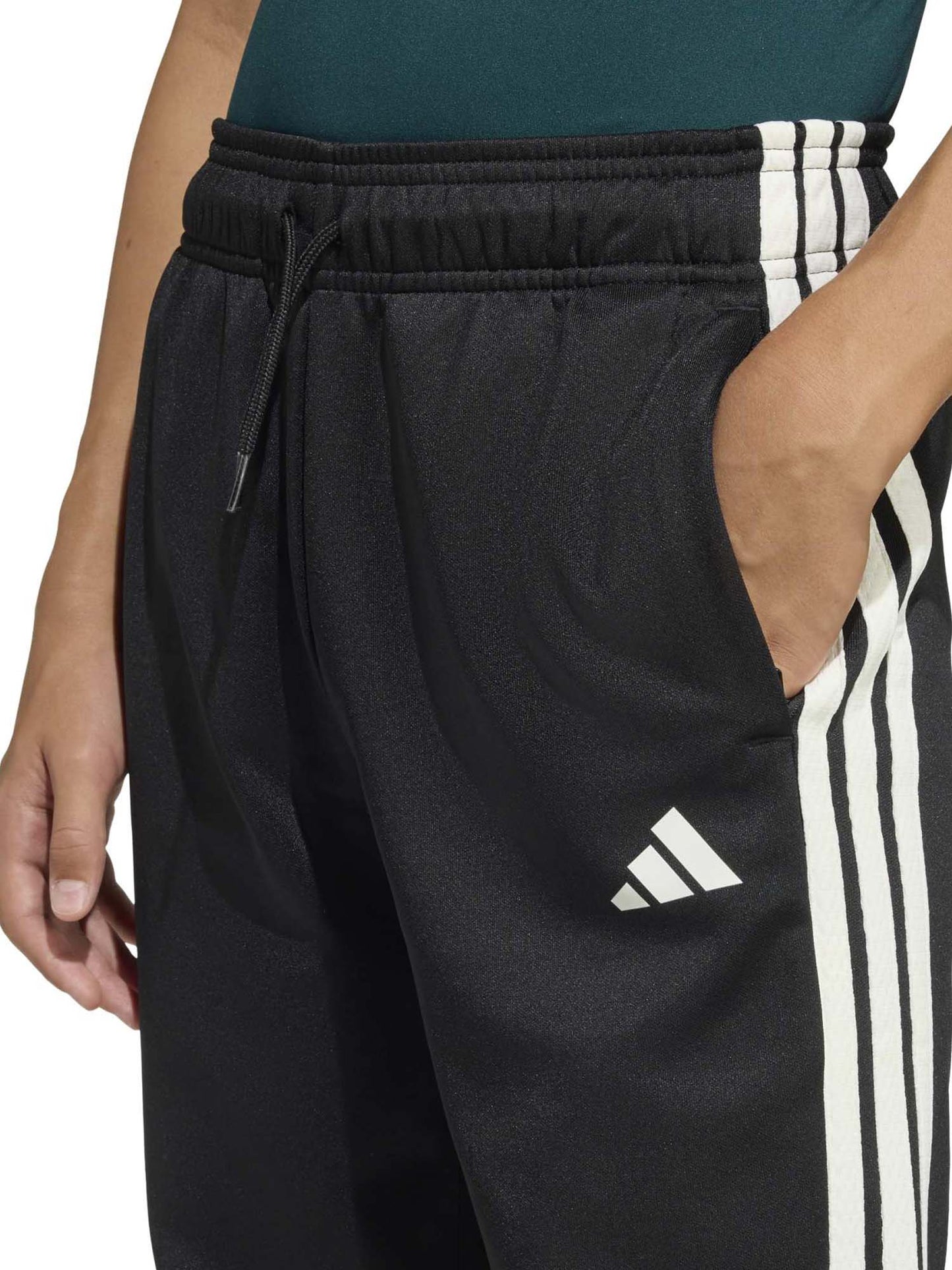 Adidas Stadium Track, pantalone Unisex bambino nero