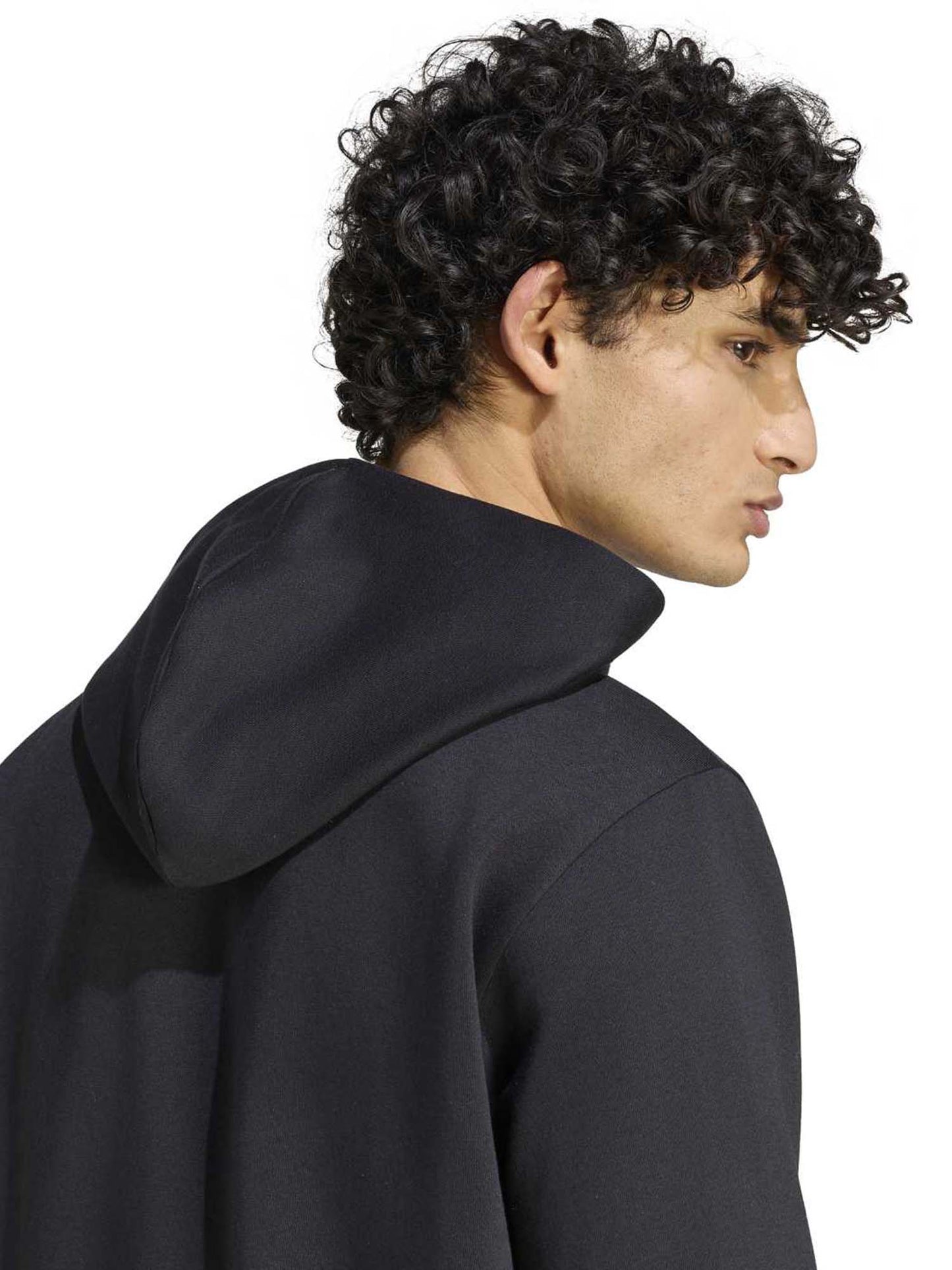 Adidas Collegiate Script, felpa da uomo nera