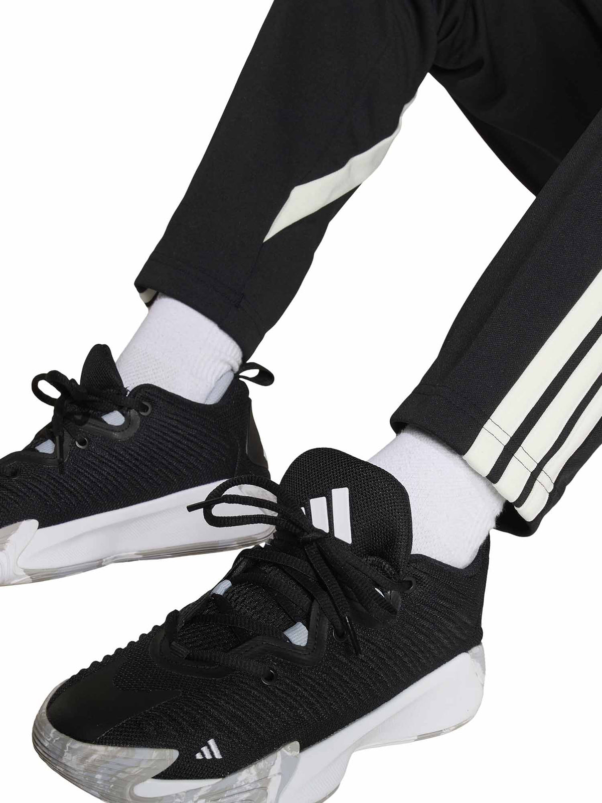 Adidas b pantalone p da bambino/a nero