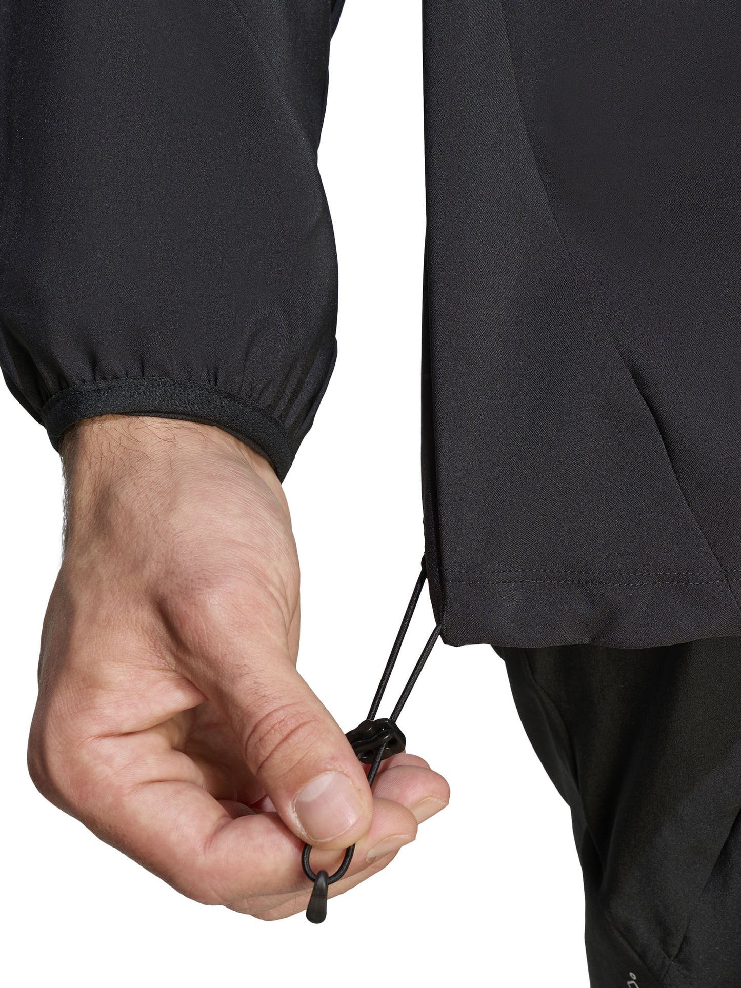 GIUBBINO RUNNING NERO ADIDAS DA UOMO