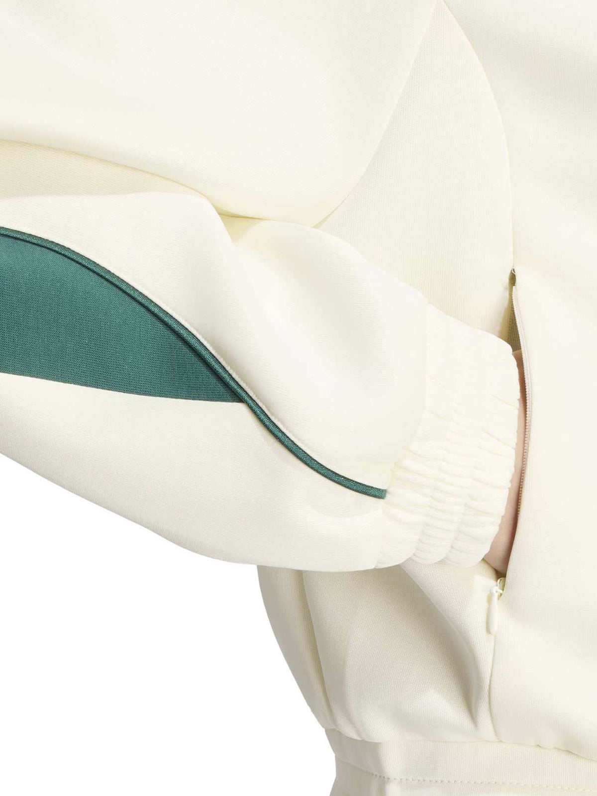 Adidas Stadium Tracktop, felpa da donna bianca