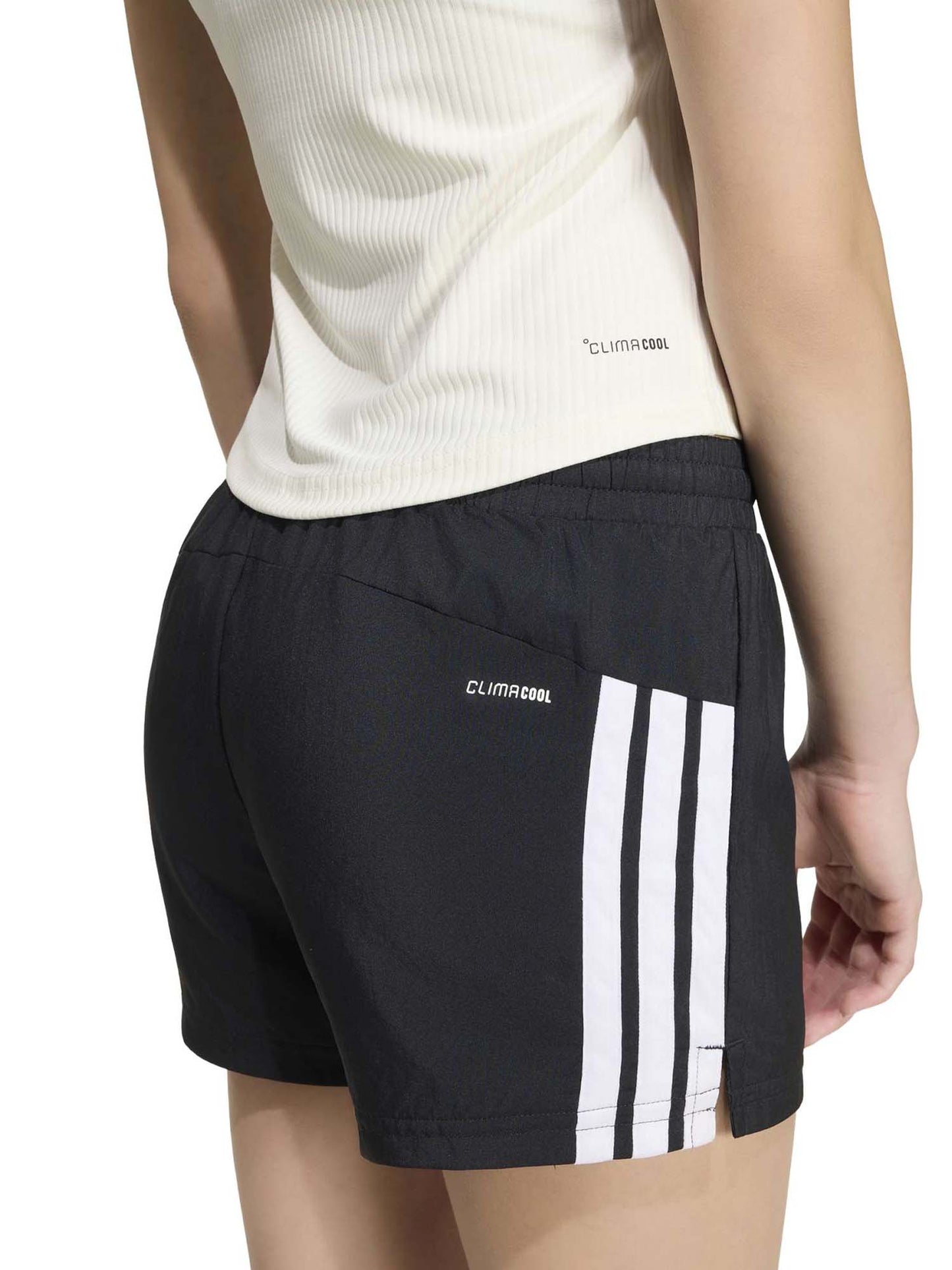 Adidas G. Tee Colleg, t-shirt a maniche lunghe Unisex bambino panna