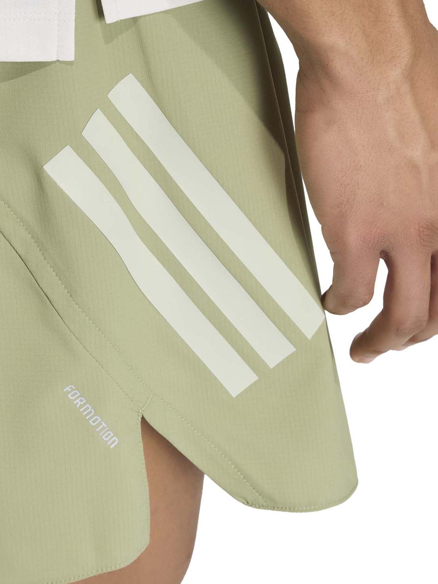 Adidas KX4396 TENGR, shorts da uomo verdi