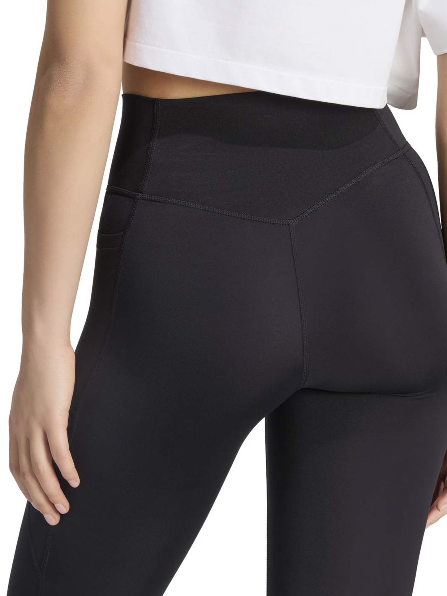 Adidas Optime Essentials Capri, leggings da donna neri