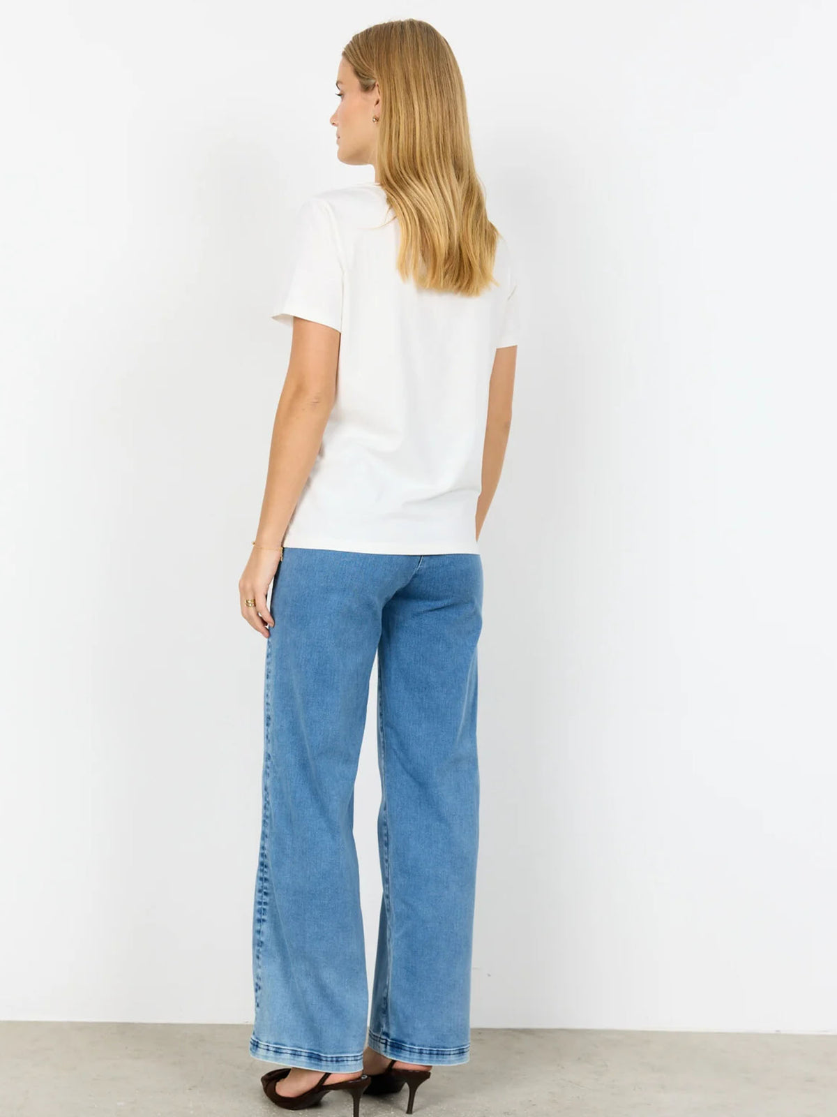 Soya c. t-shirt mm da donna bianco