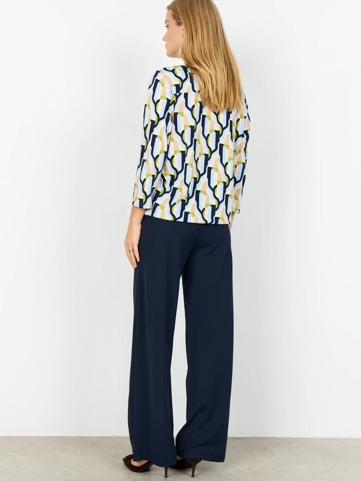 Soya concept blousa da donna azzurro