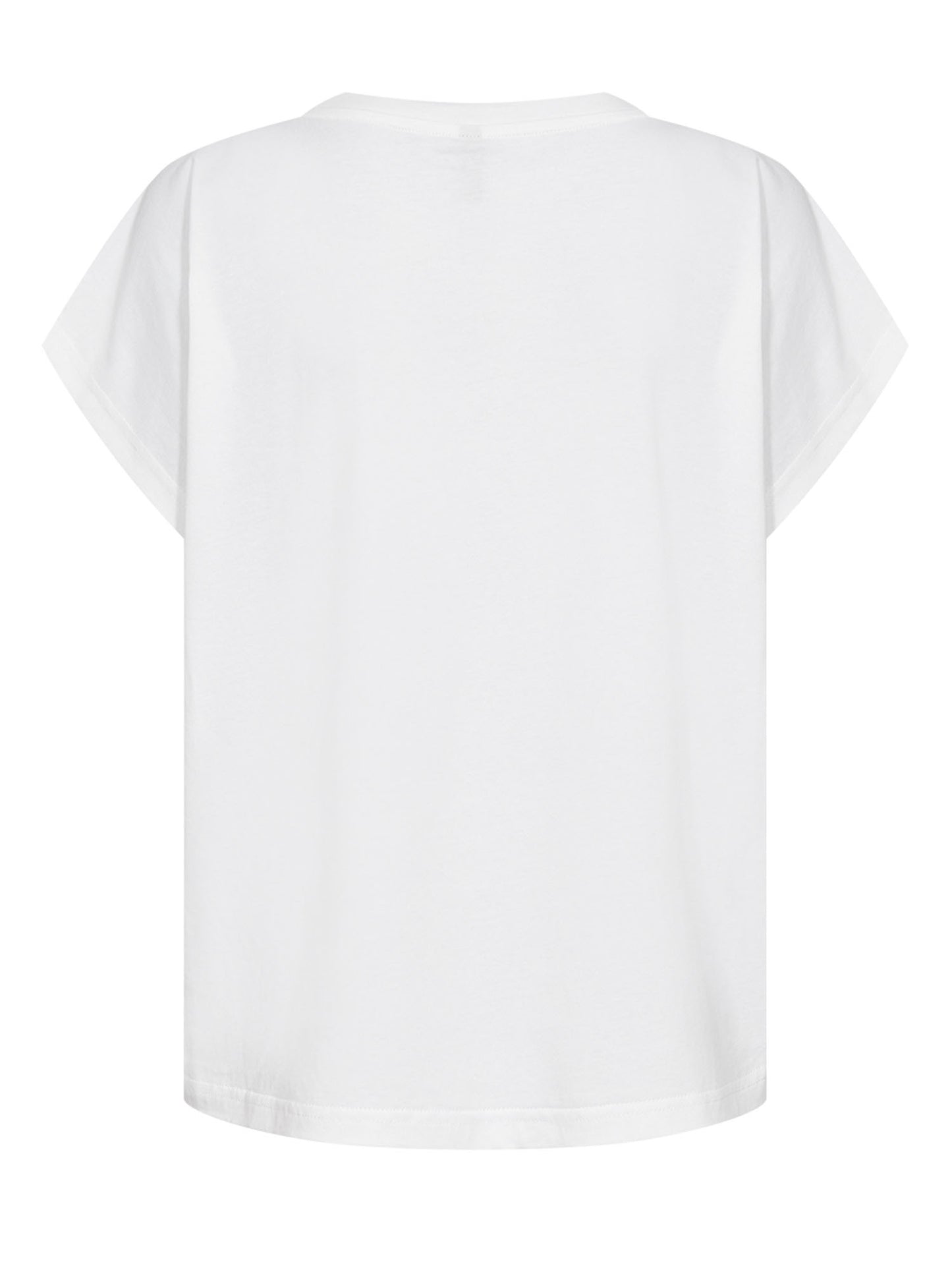 T-shirt bianca a maniche corte da donna Soyaconcept