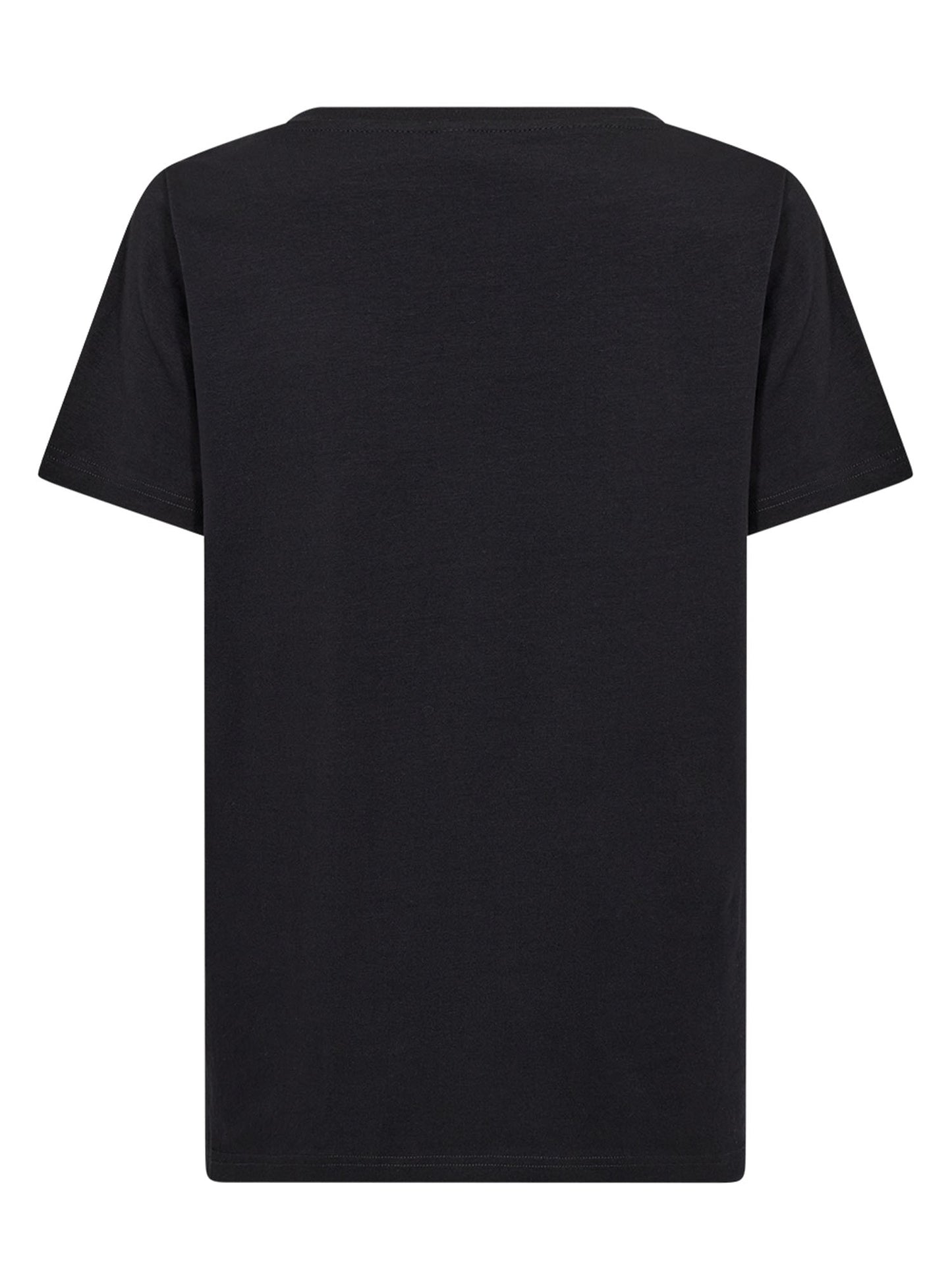 Soyaconcept t-shirt da donna adulto in nero, basic e versatile