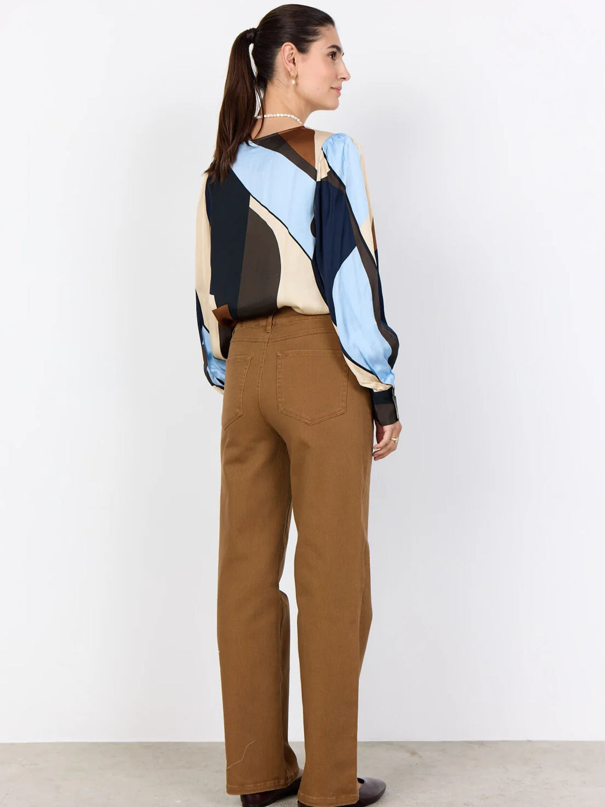 Soya c. blousa da donna blu