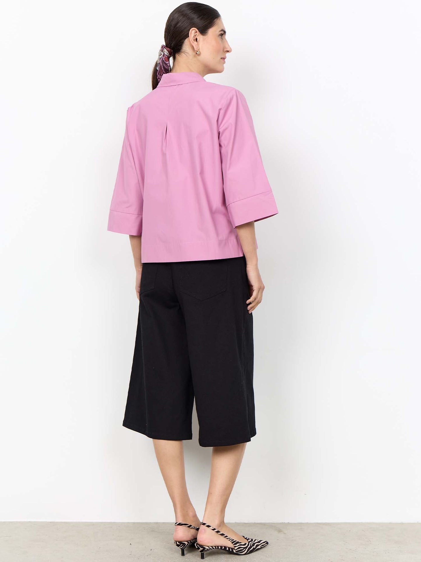 Soyaconcept Netti, camicia da donna rosa