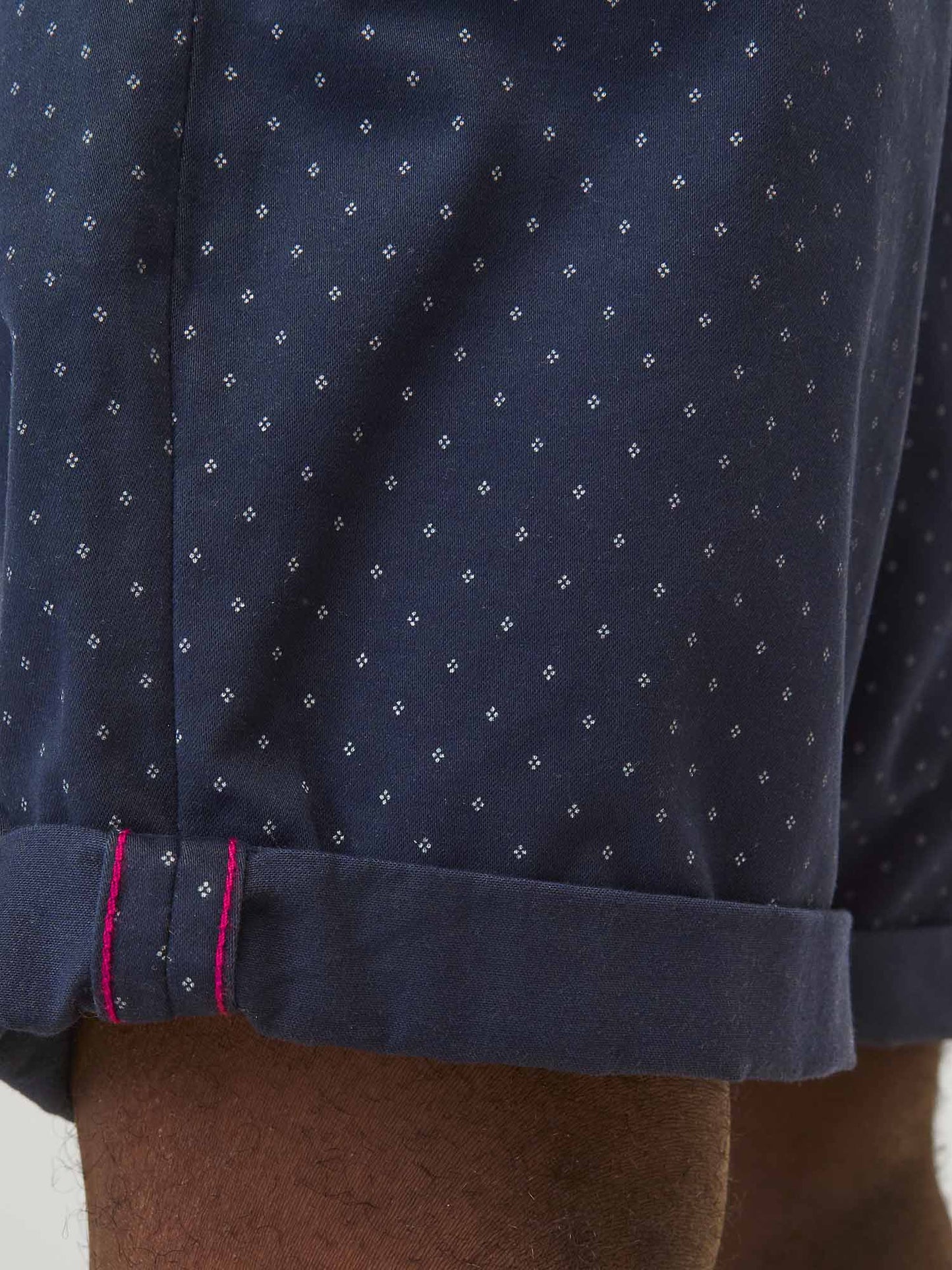 Bermuda chino regular fit Jack&Jones Bowie blu da uomo
