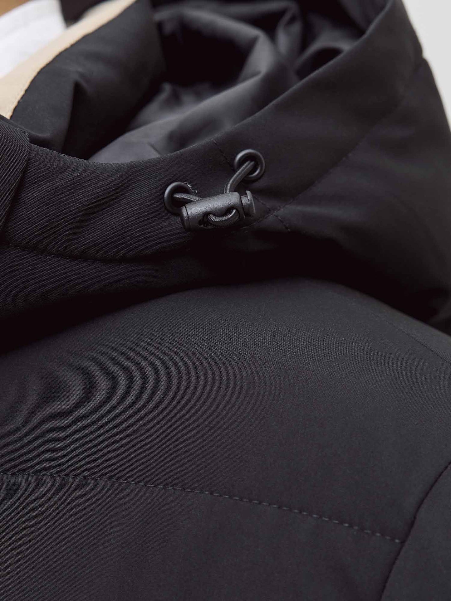 GIUBBINO IMBOTTITO OWEN JACK&JONES DA UOMO BEIGE NERO