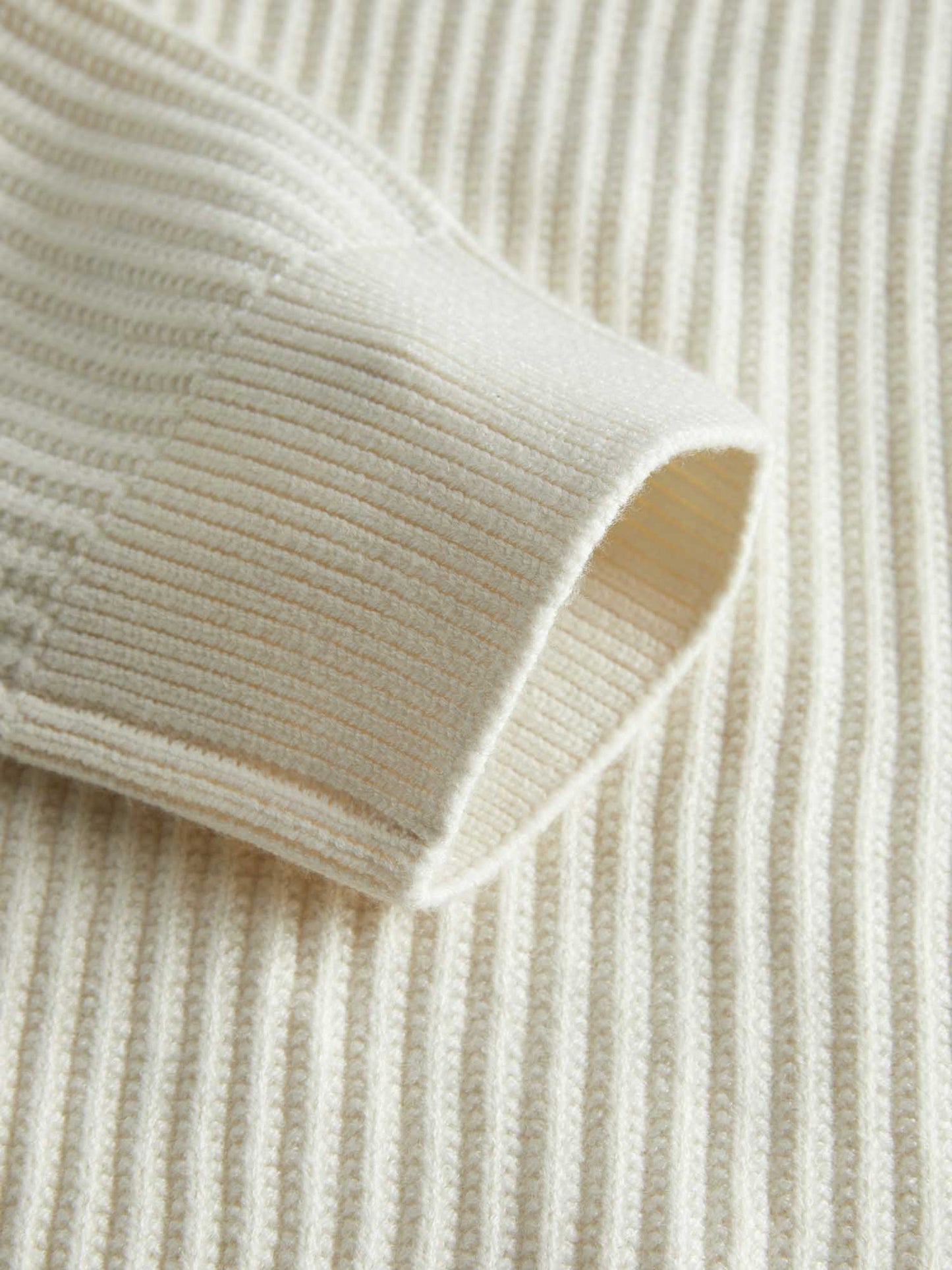 PULLOVER GRID JACK&JONES DA UOMO PANNA