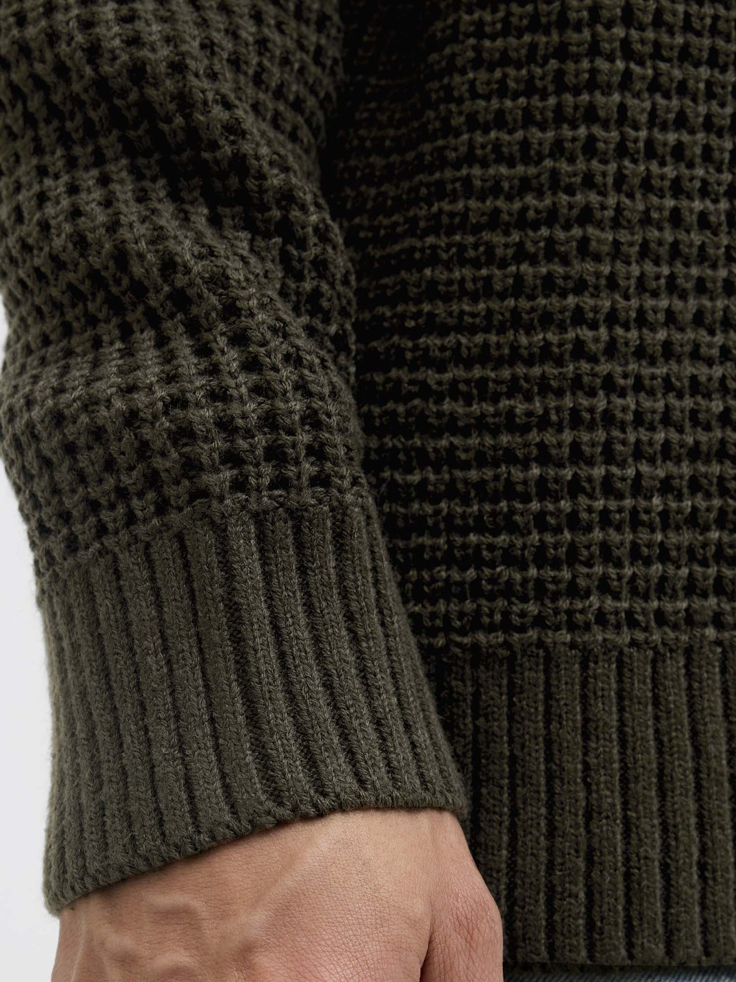 PULLOVER GLOBAL JACK&JONES DA UOMO VERDE