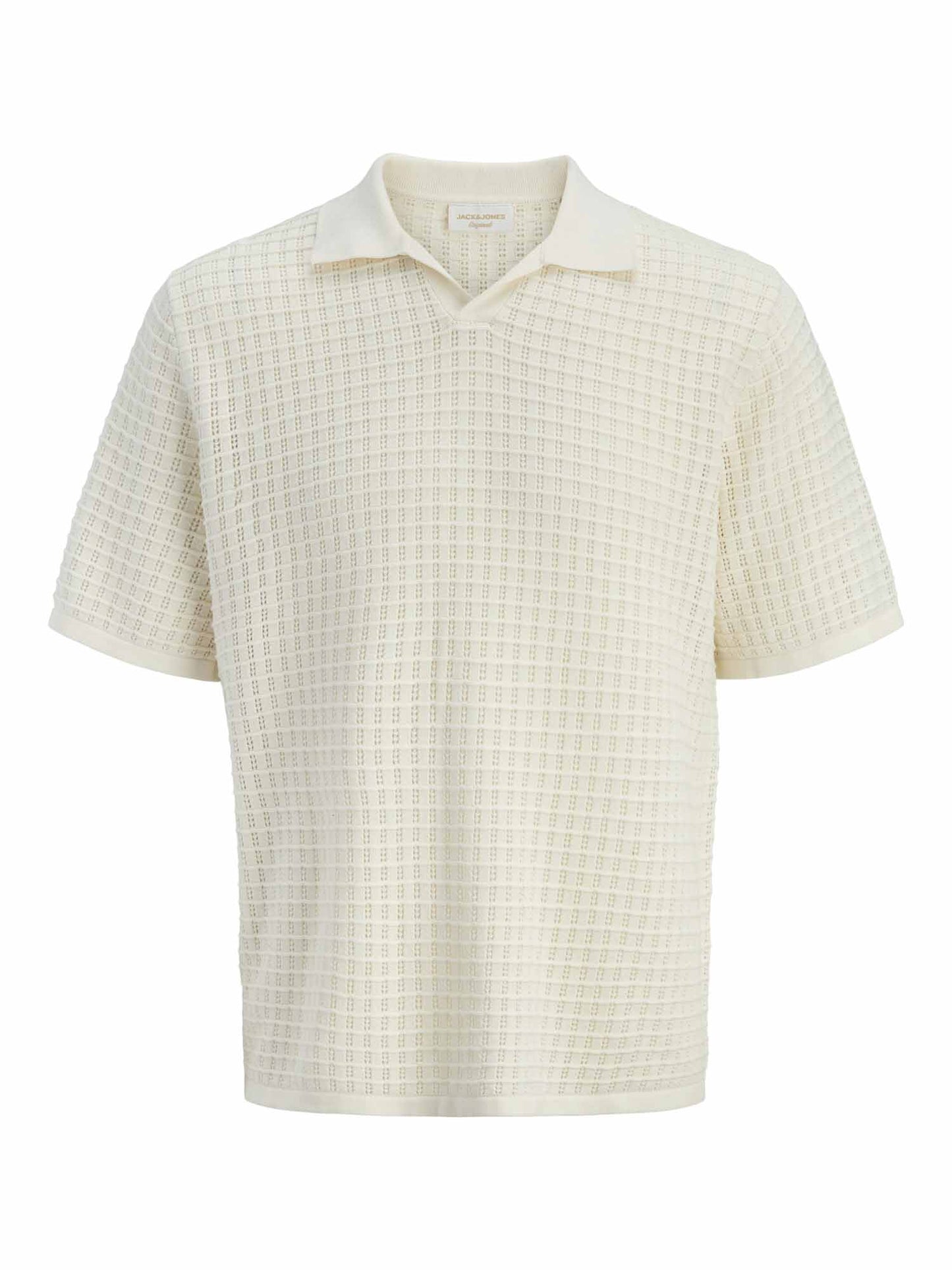 Jack&Jones Nantucket, polo a maglia beige da uomo