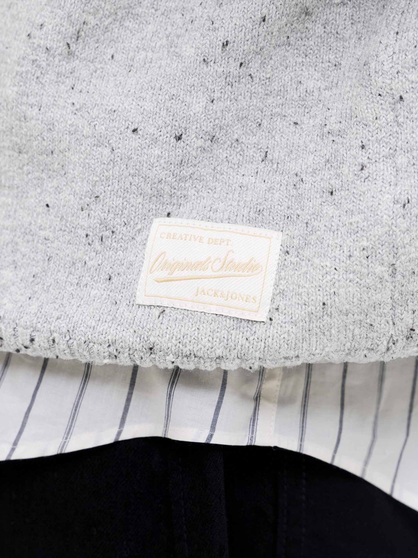 Jack&Jones Orrebro, maglia da uomo grigia