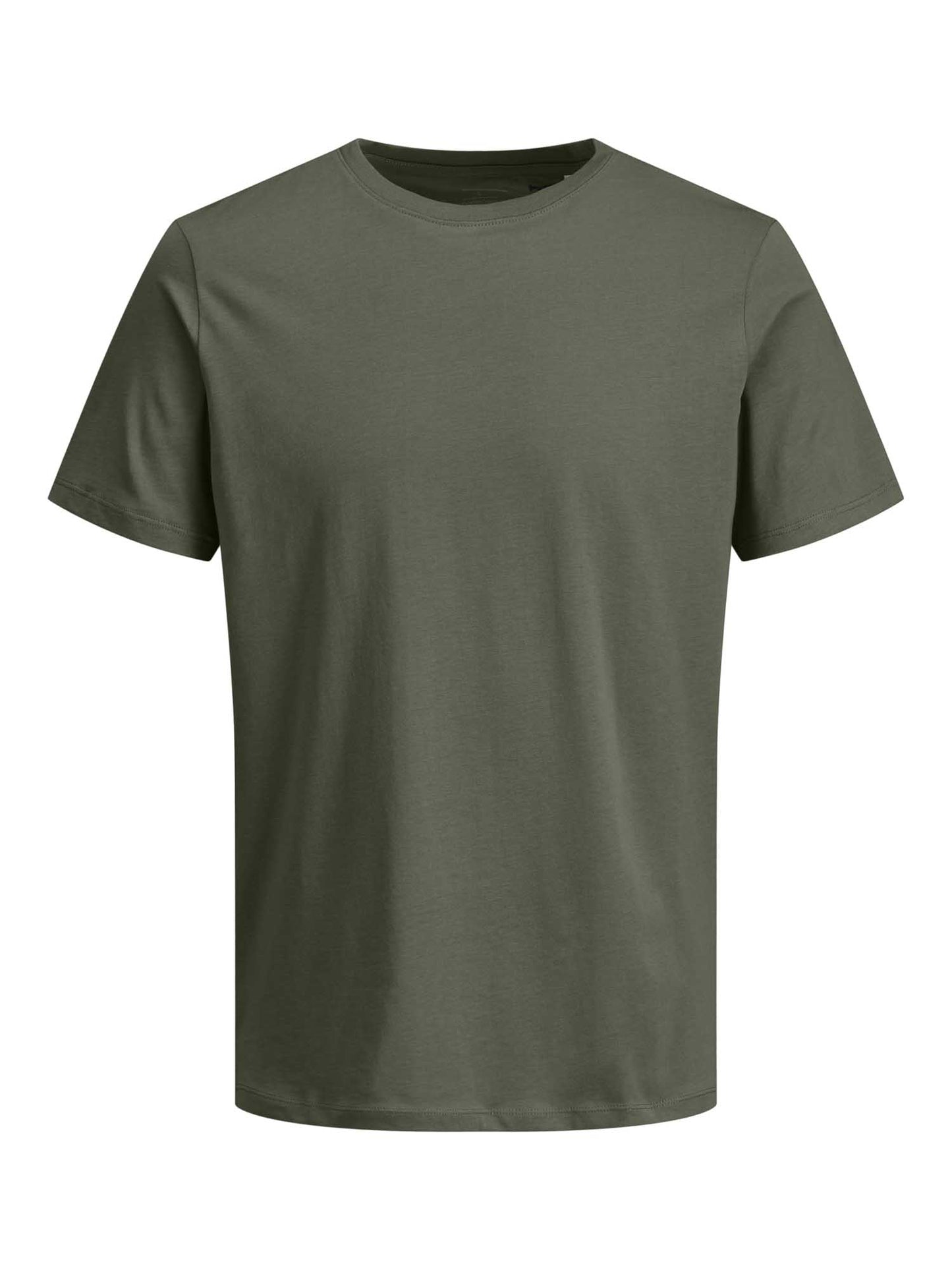 T-SHIRT BASIC GIROCOLLO JACK&JONES DA RAGAZZO VERDE