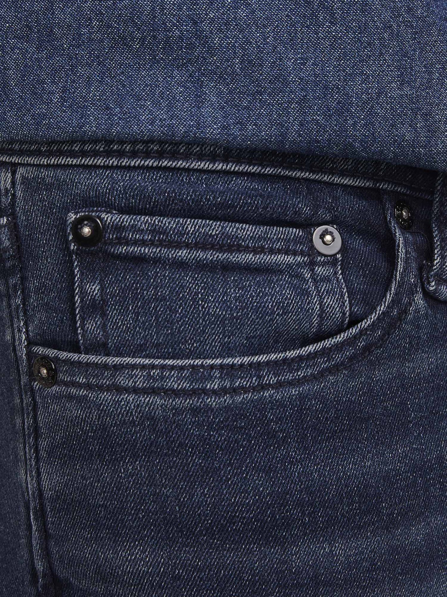 Jeans Glenn 812 di Jack&Jones in denim blu da uomo