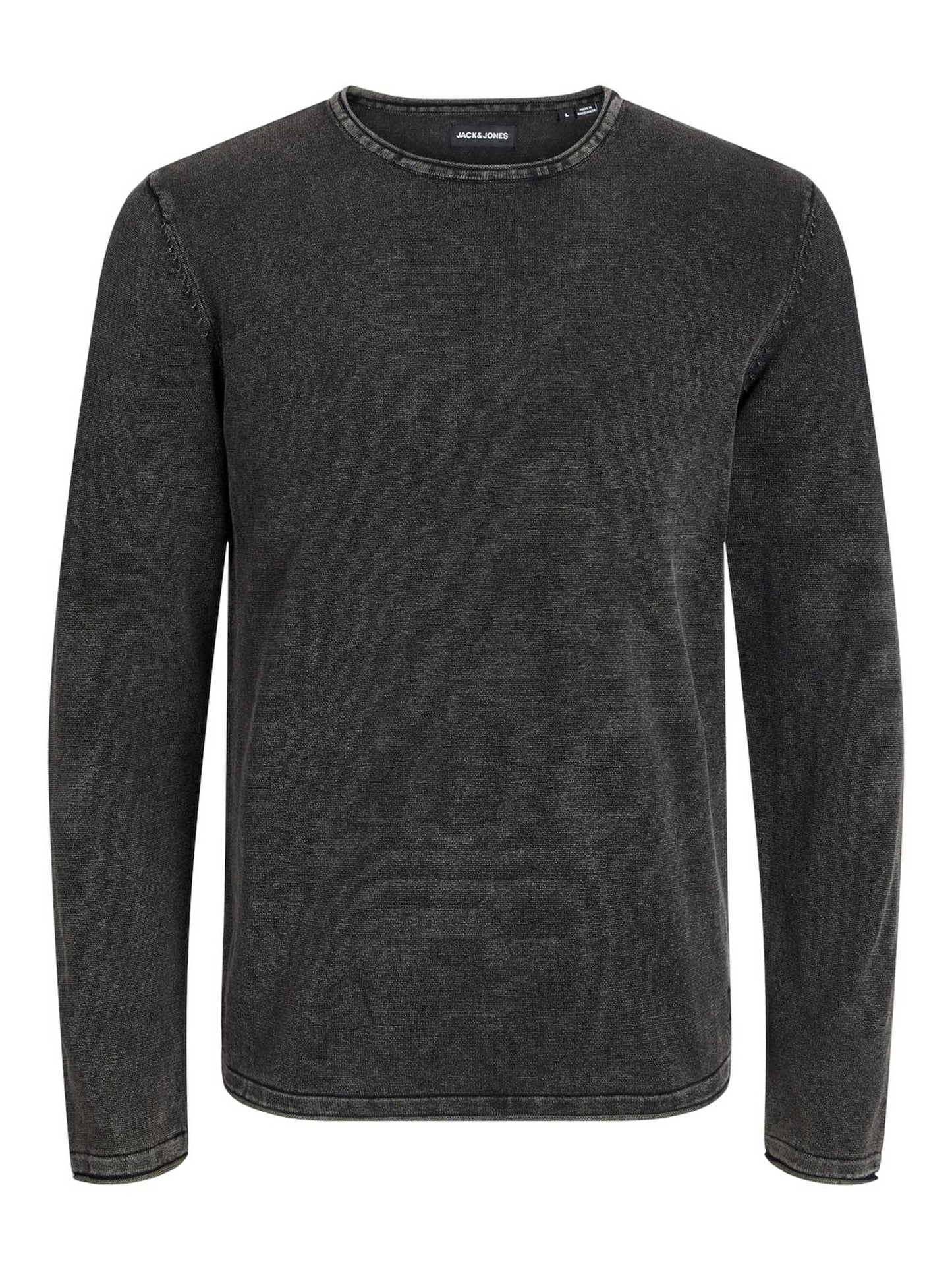 PULLOVER LEO JACK&JONES DA UOMO ANTRACITE