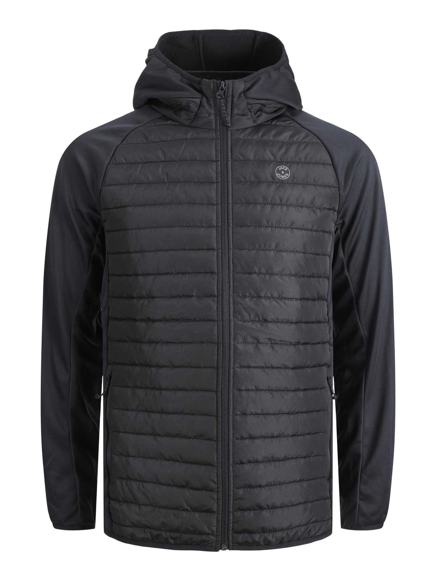 GIUBBINO MULTI QUILTED JACK & JONES UOMO NERO