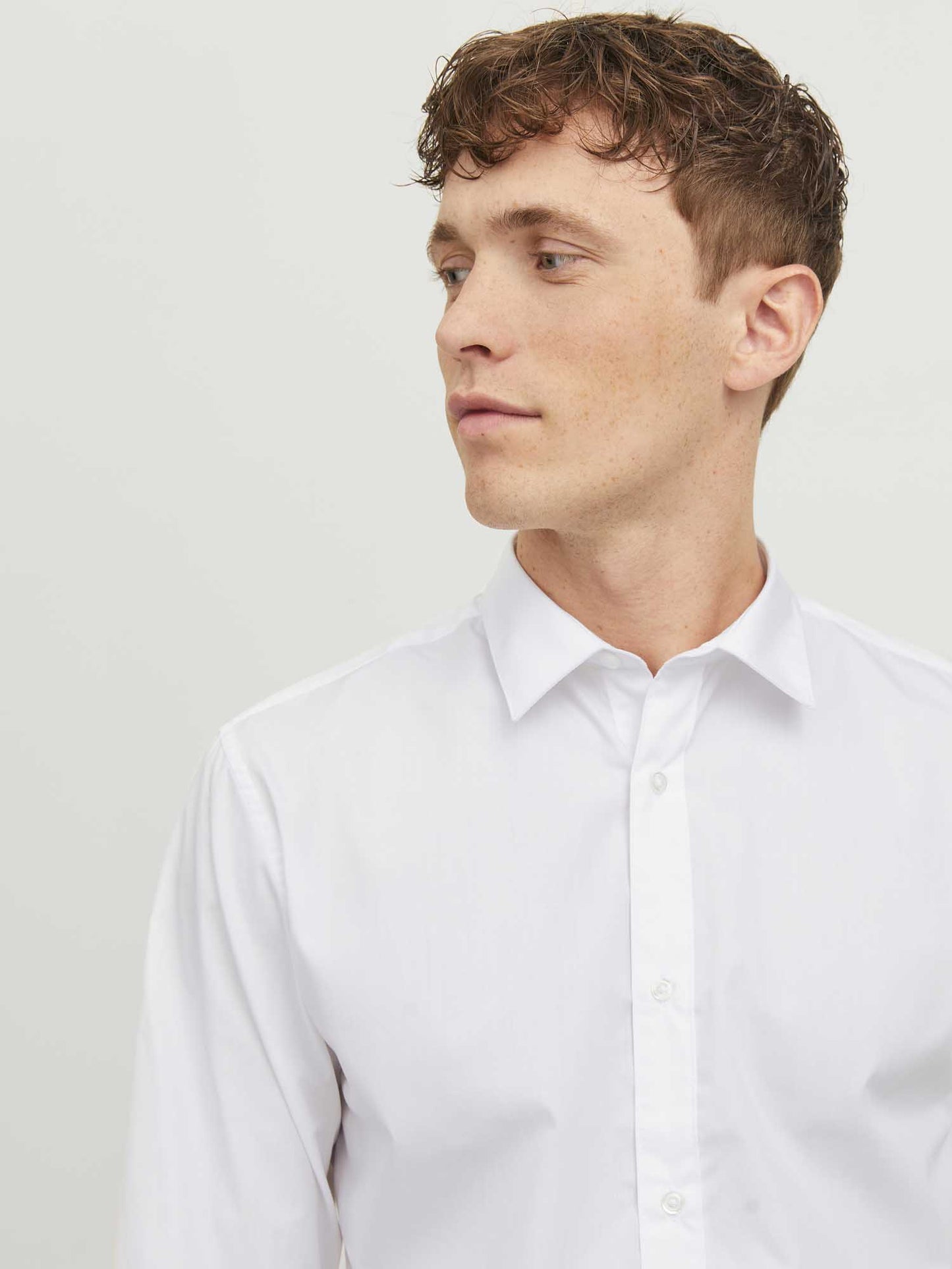 CAMICIA JOE JACK&JONES DA UOMO BIANCO