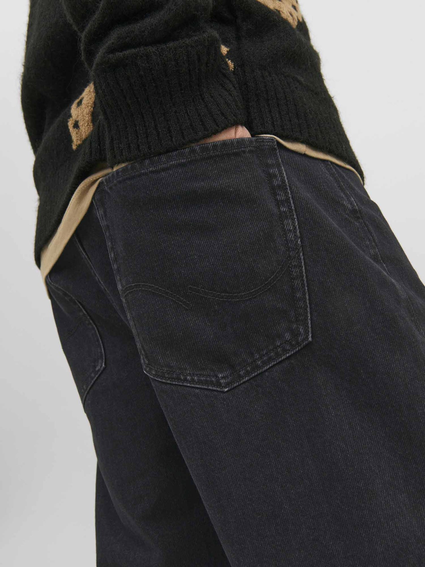 Jack&Jones Alex 306, jeans da uomo neri