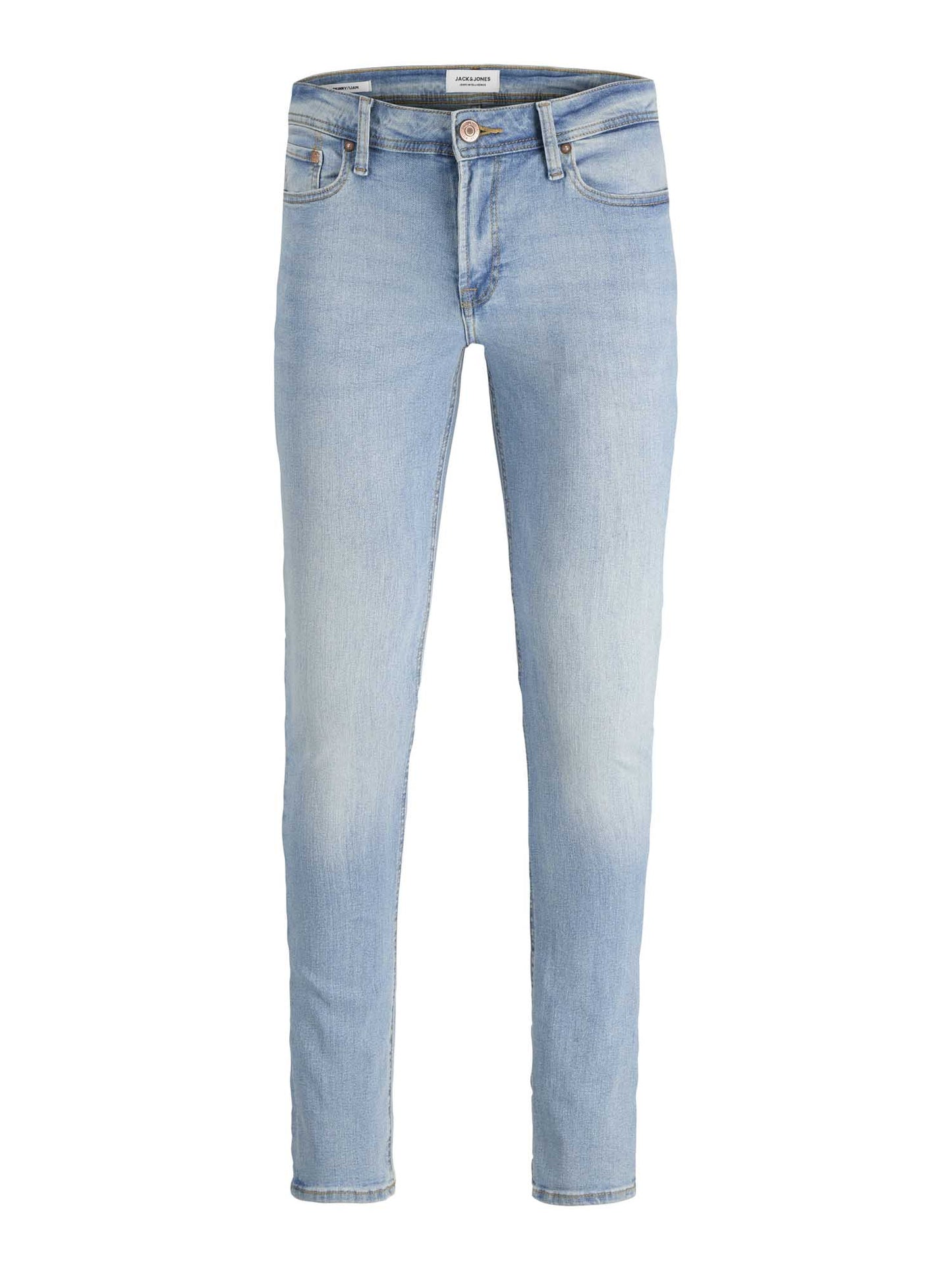JEANS SKINNY LIAM ORIGINAL JACK & JONES UOMO DENIM CHIARO