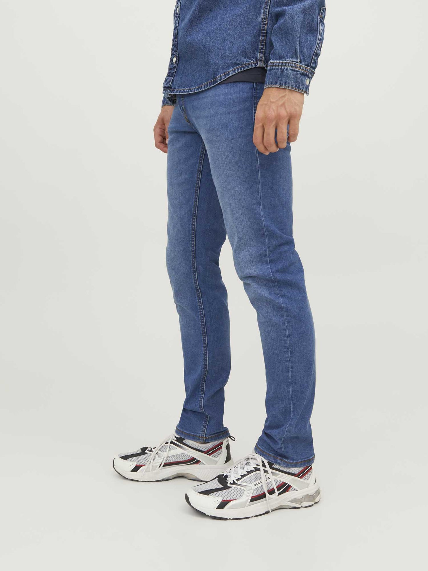 JEANS GLENN ORIGINAL JACK & JONES DA UOMO BLU DENIM