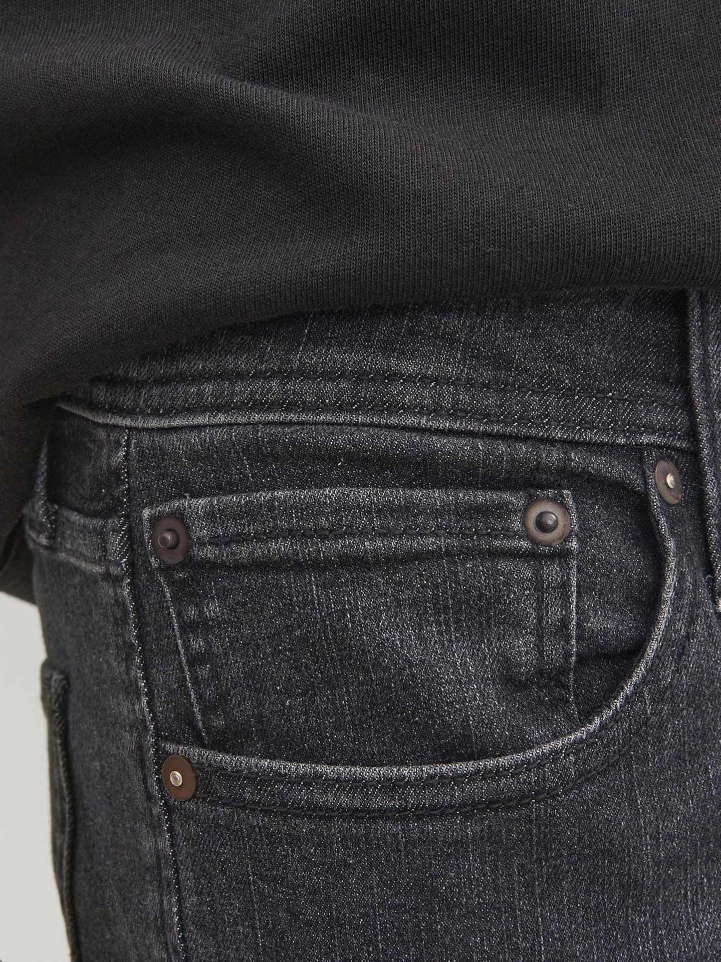 JEANS ORIGINAL JACK & JONES UOMO DENIM BLACK
