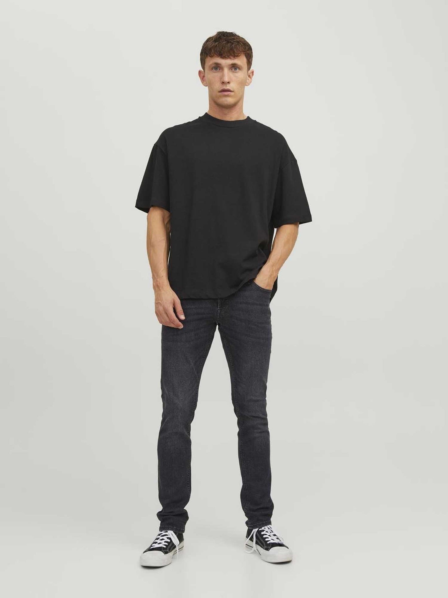 JEANS ORIGINAL JACK & JONES UOMO DENIM BLACK
