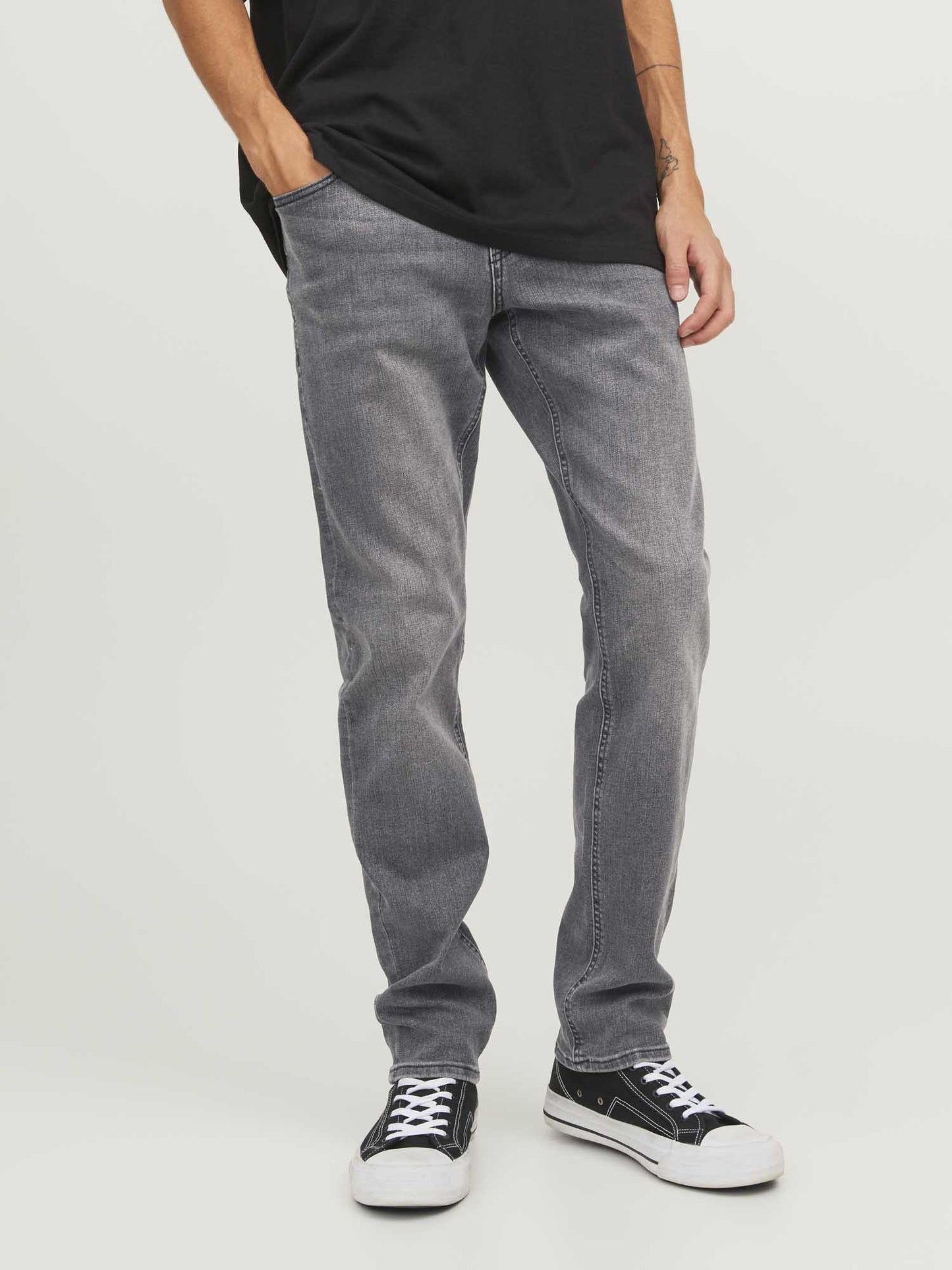 JEANS GLENN JACK&JONES DA UOMO DENIM BLACK