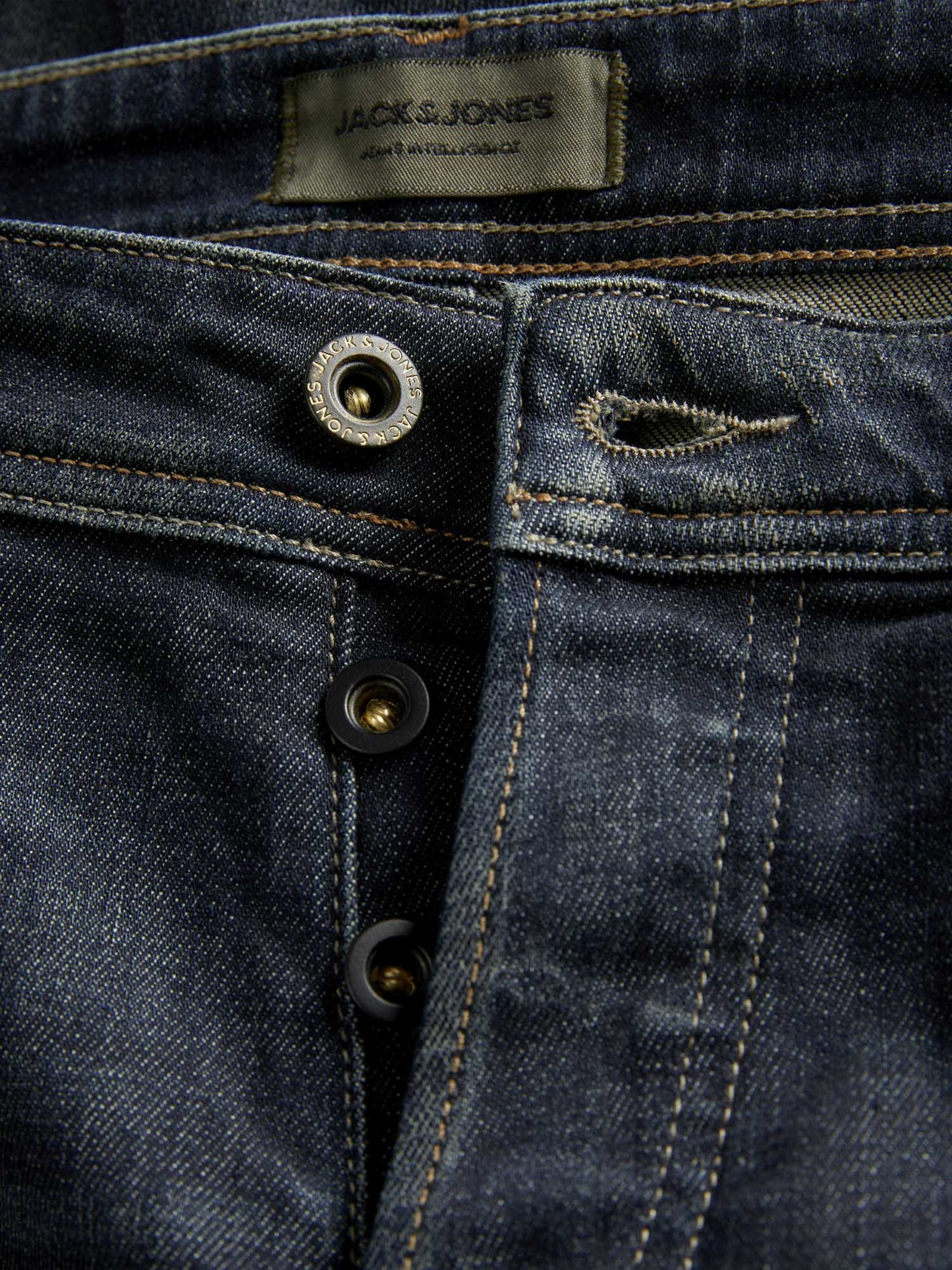 JEANS MIKE ORIGINAL JACK&JONES DA UOMO DENIM SCURO