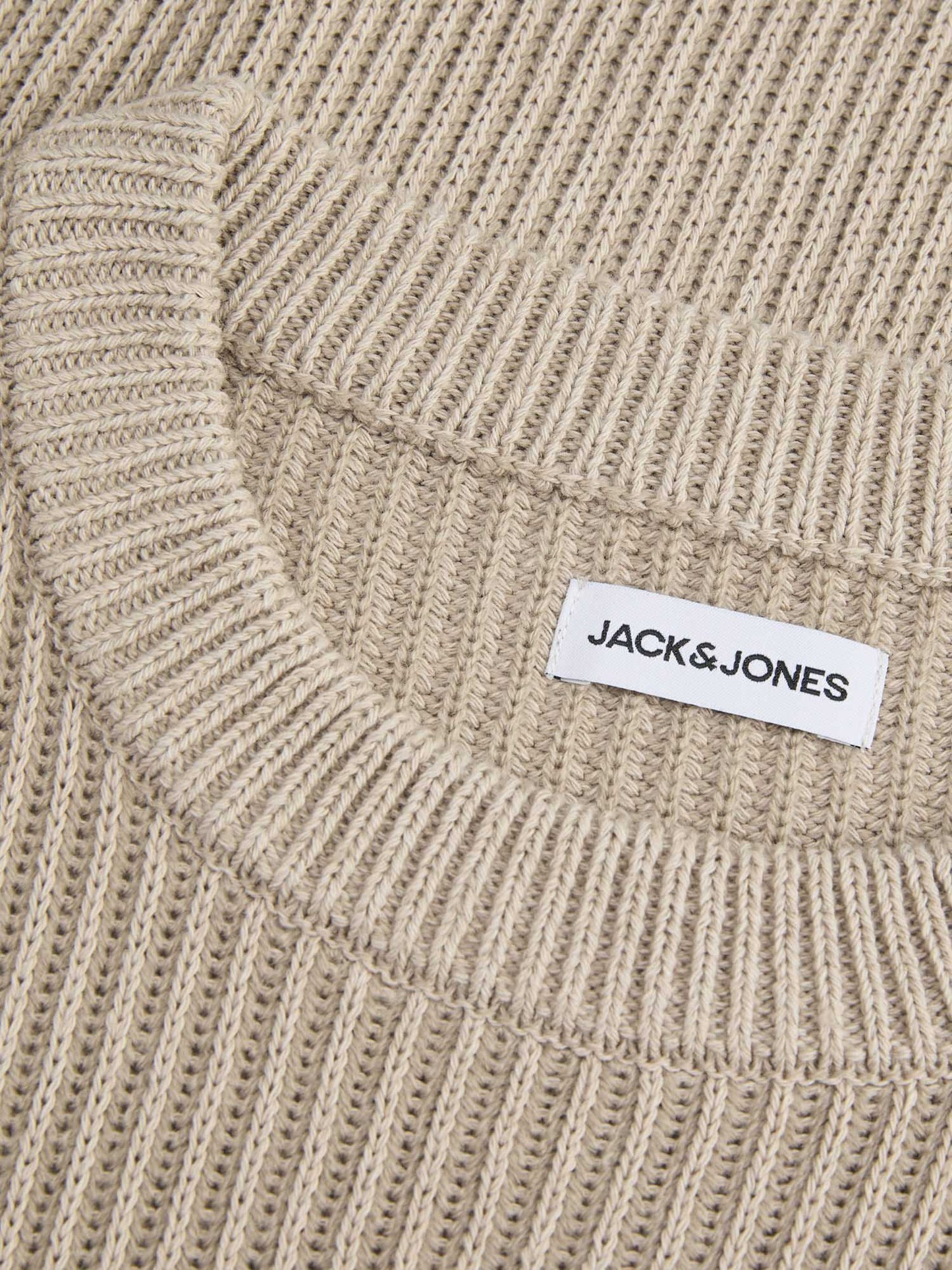 PULLOVER DOVER JACK&JONES DA UOMO PANNA