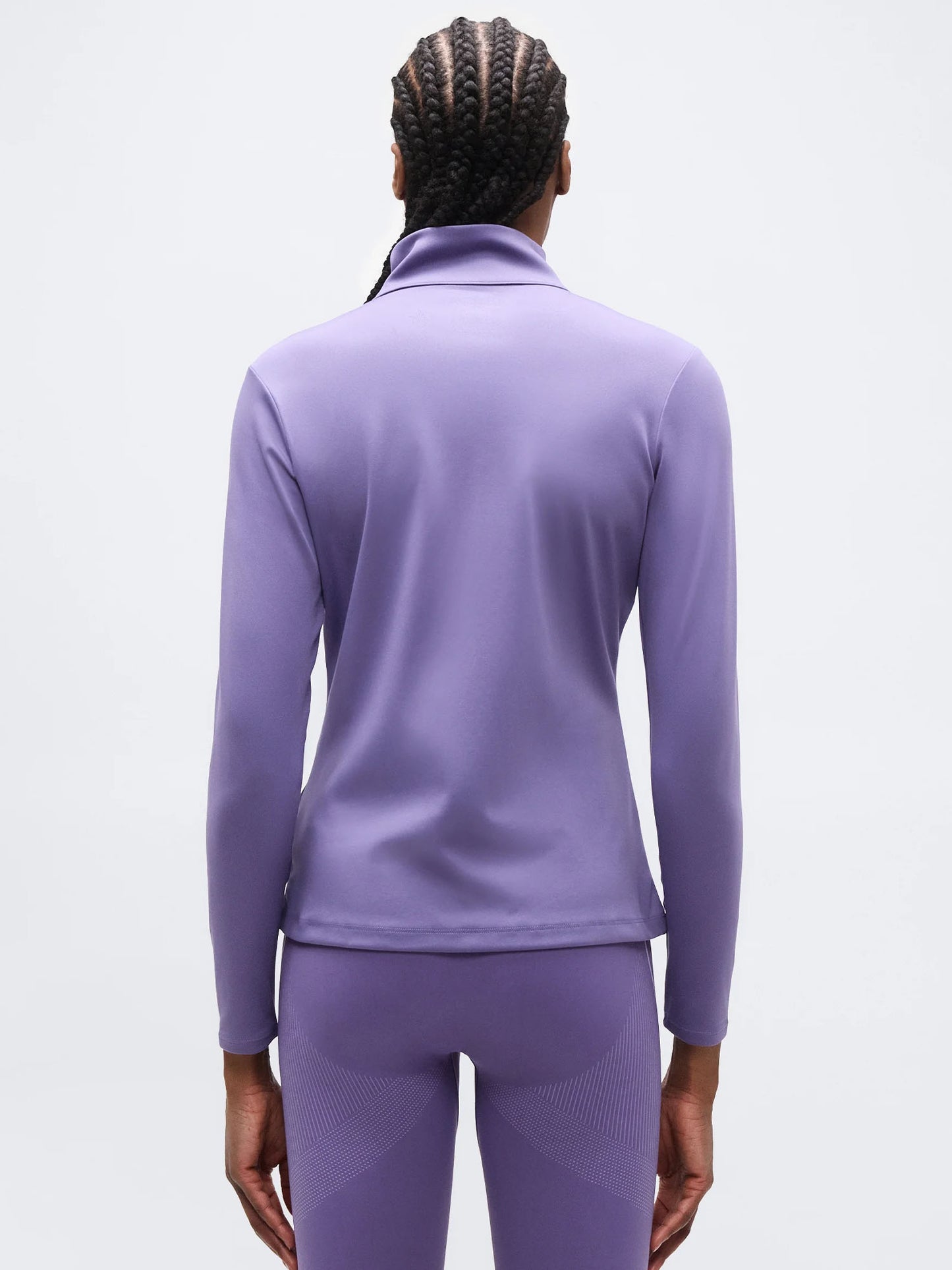 Felpa tecnica donna viola Under Armour Motion dal design moderno