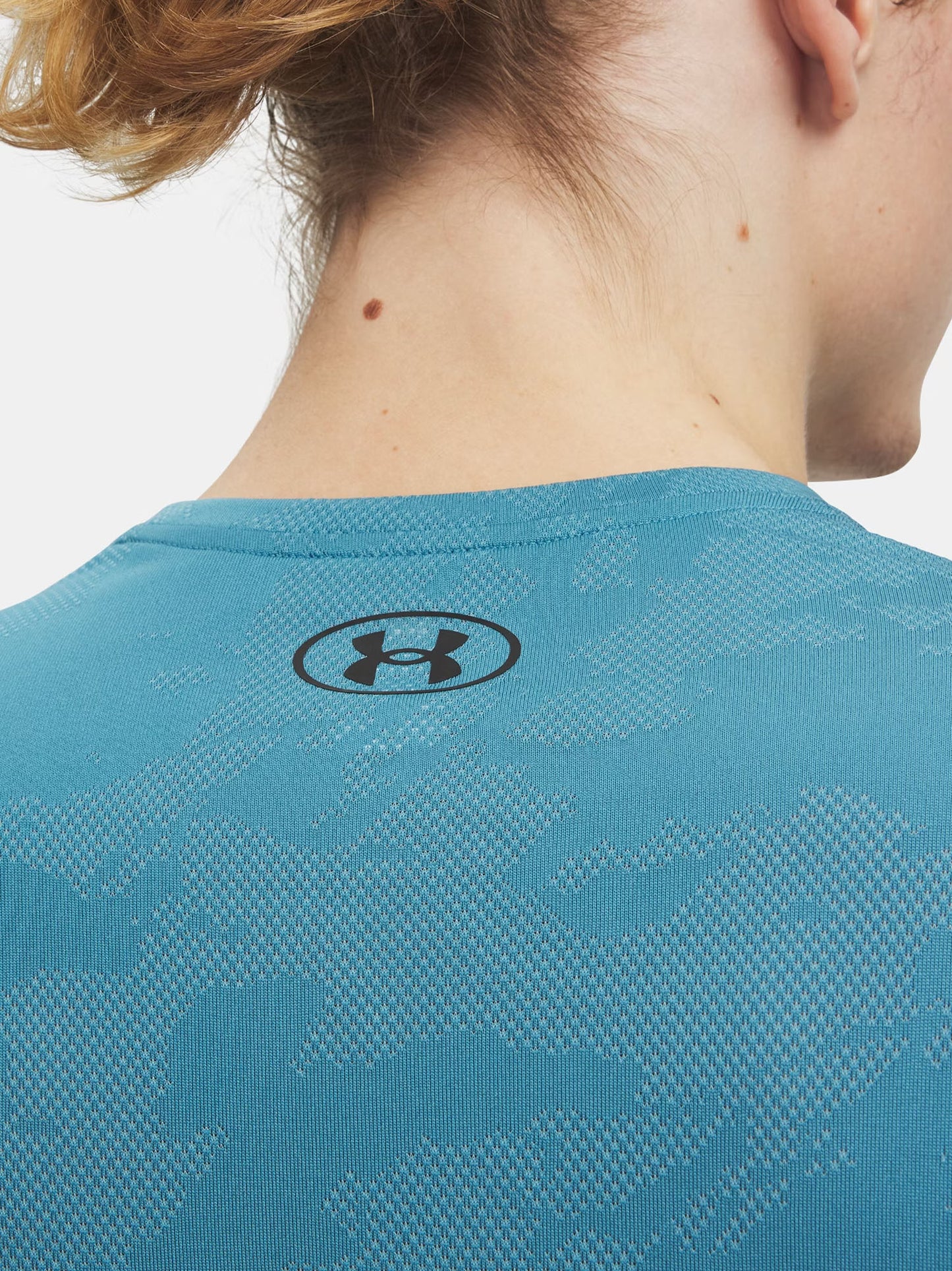 Under Armour Tech Vent Jacquard, t-shirt sportiva uomo verde
