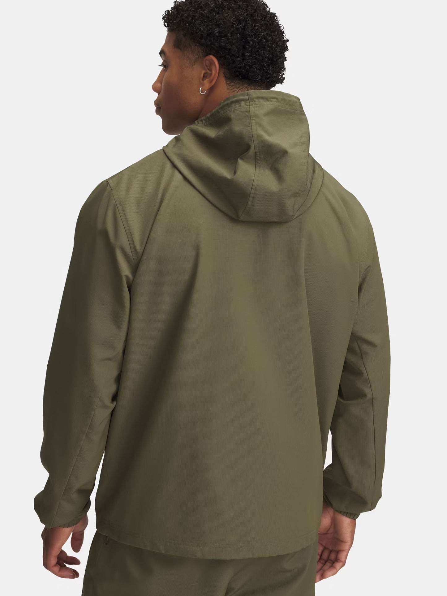Under Armour Rival Windbreaker, giubbotto sportivo uomo verde