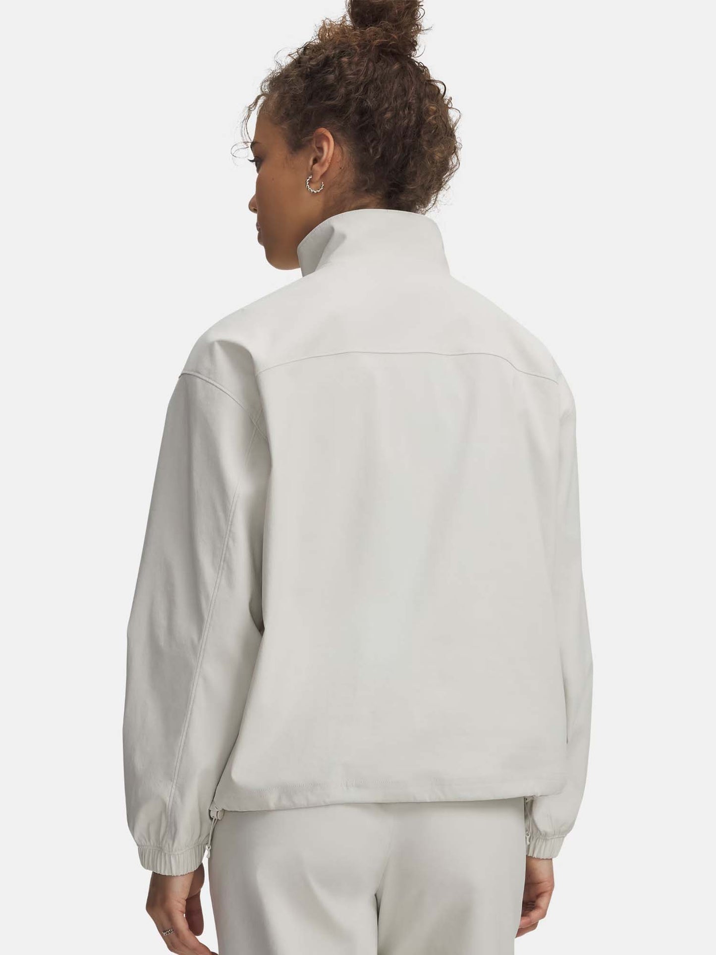 Giubbotto donna Unstoppable Woven leggero e impermeabile crema