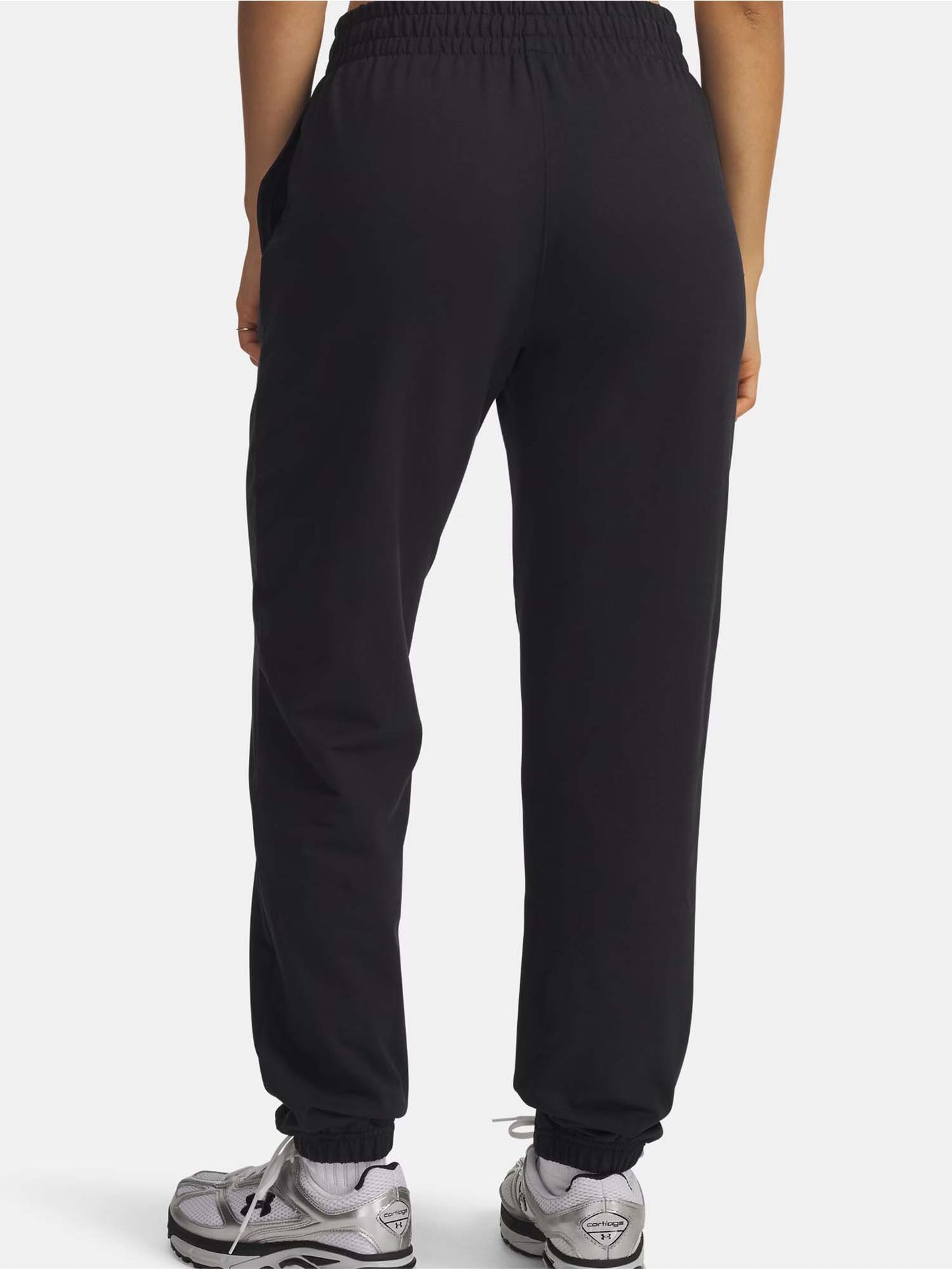 Under Armour Jogger Sport Terry donna di in nero per allenamento e relax