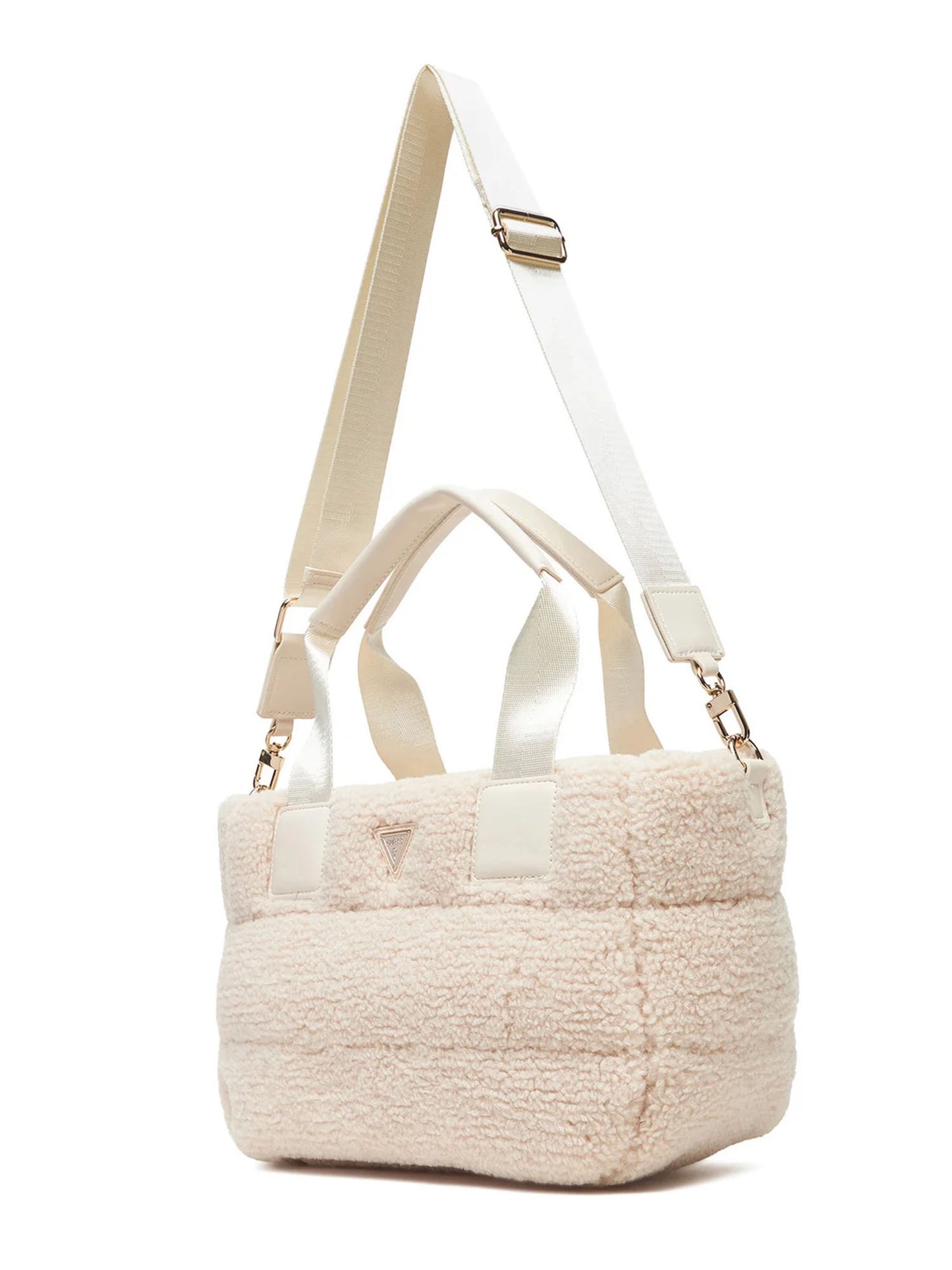 BORSA SHERPA GUESS DA DONNA BEIGE