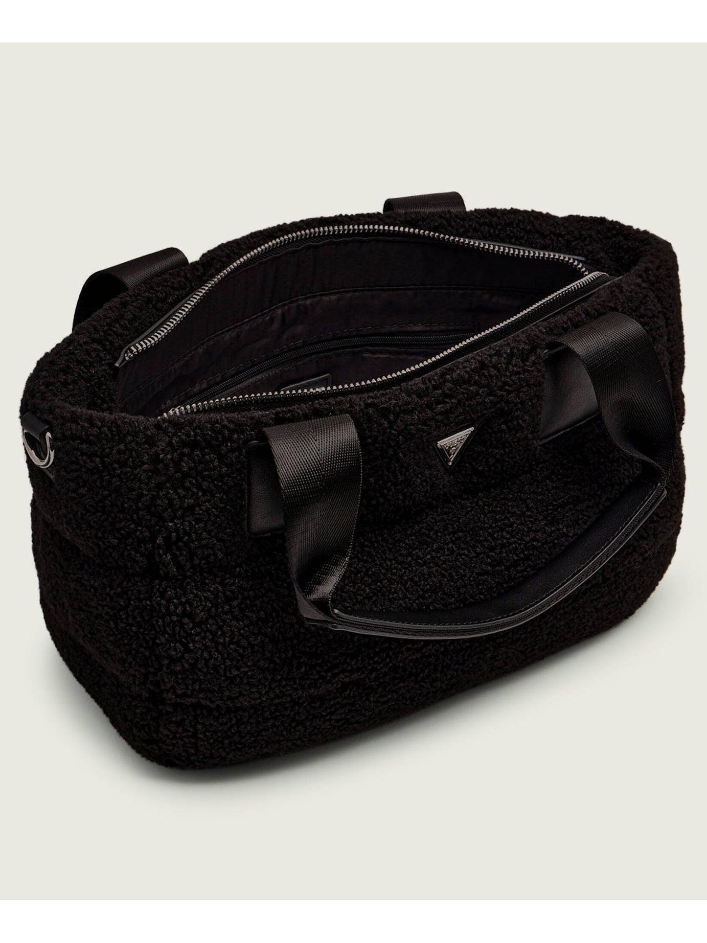 BORSA SHERPA GUESS DA DONNA NERO