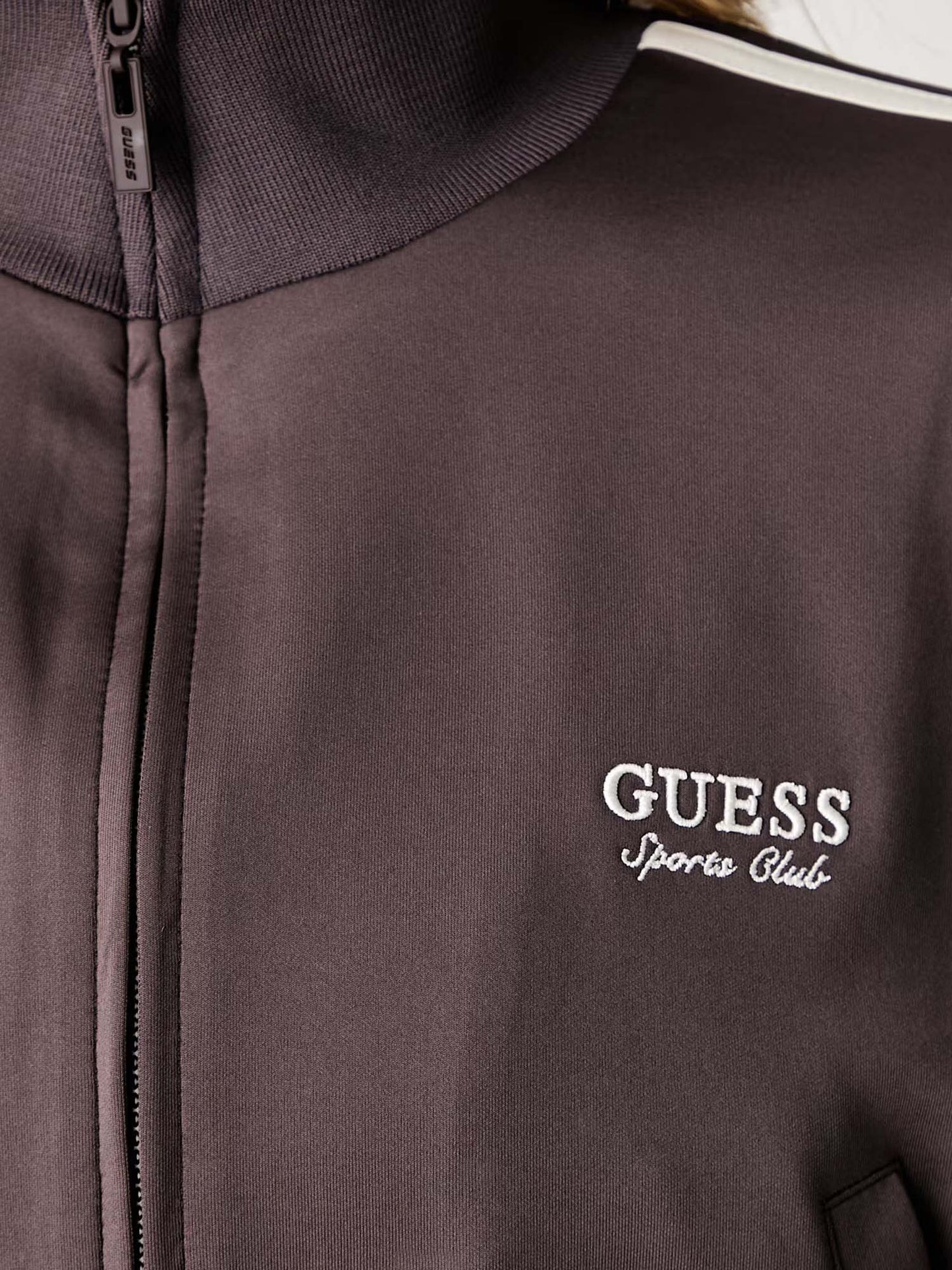 Guess Hoshi Full Zip, felpa da donna marrone